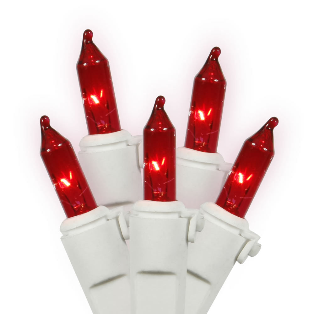 Vickerman 100Lt Red/Ww Ec Lock Set 5.5″Sp 46'L - W5W1003