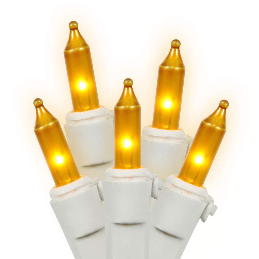 Vickerman 100Lt Amber/Ww Ec Lock Set 5.5″Sp 46'L - W5W1007