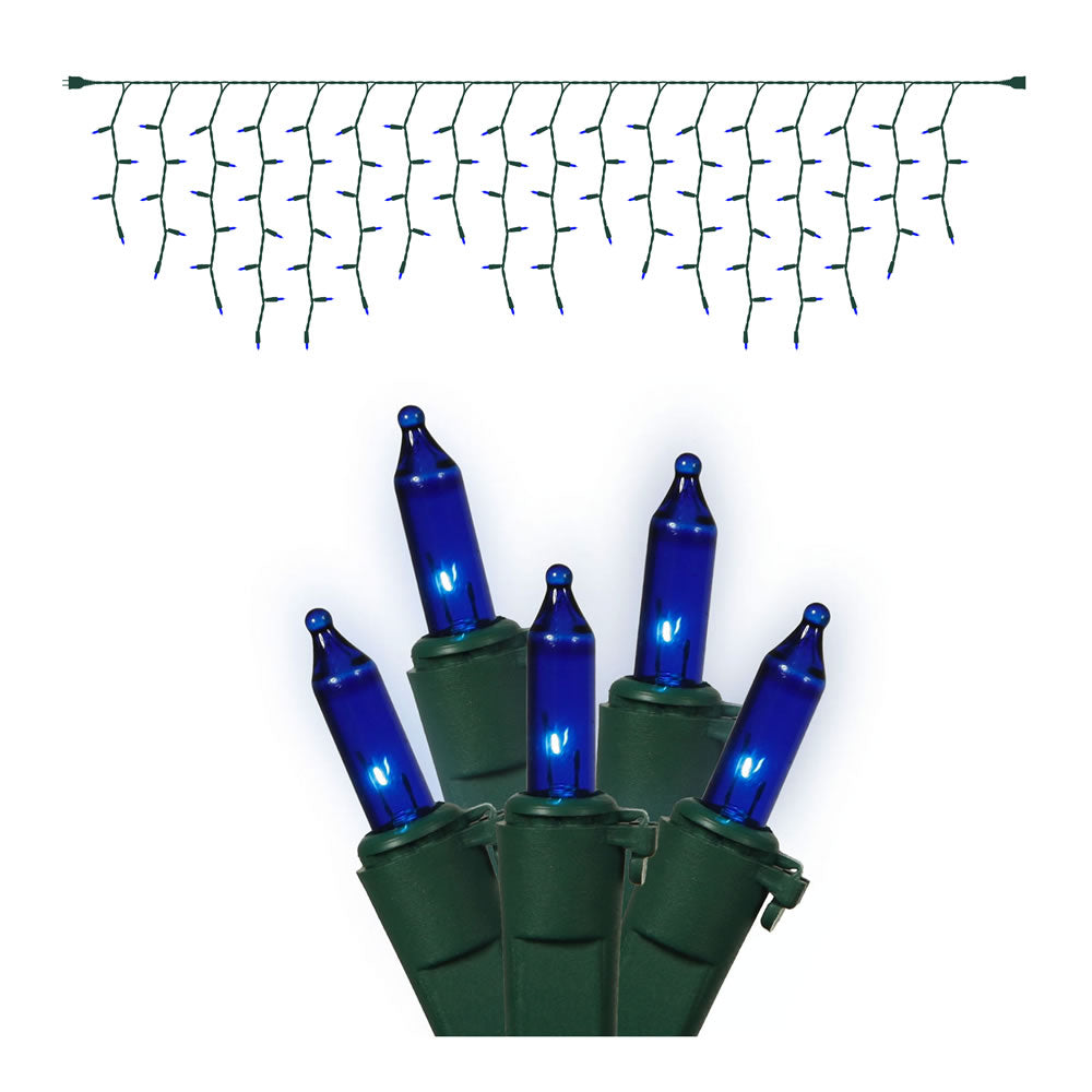 Vickerman 100Lt Blue/GW Icicle Ec Set 9'L Bag - W6G4302