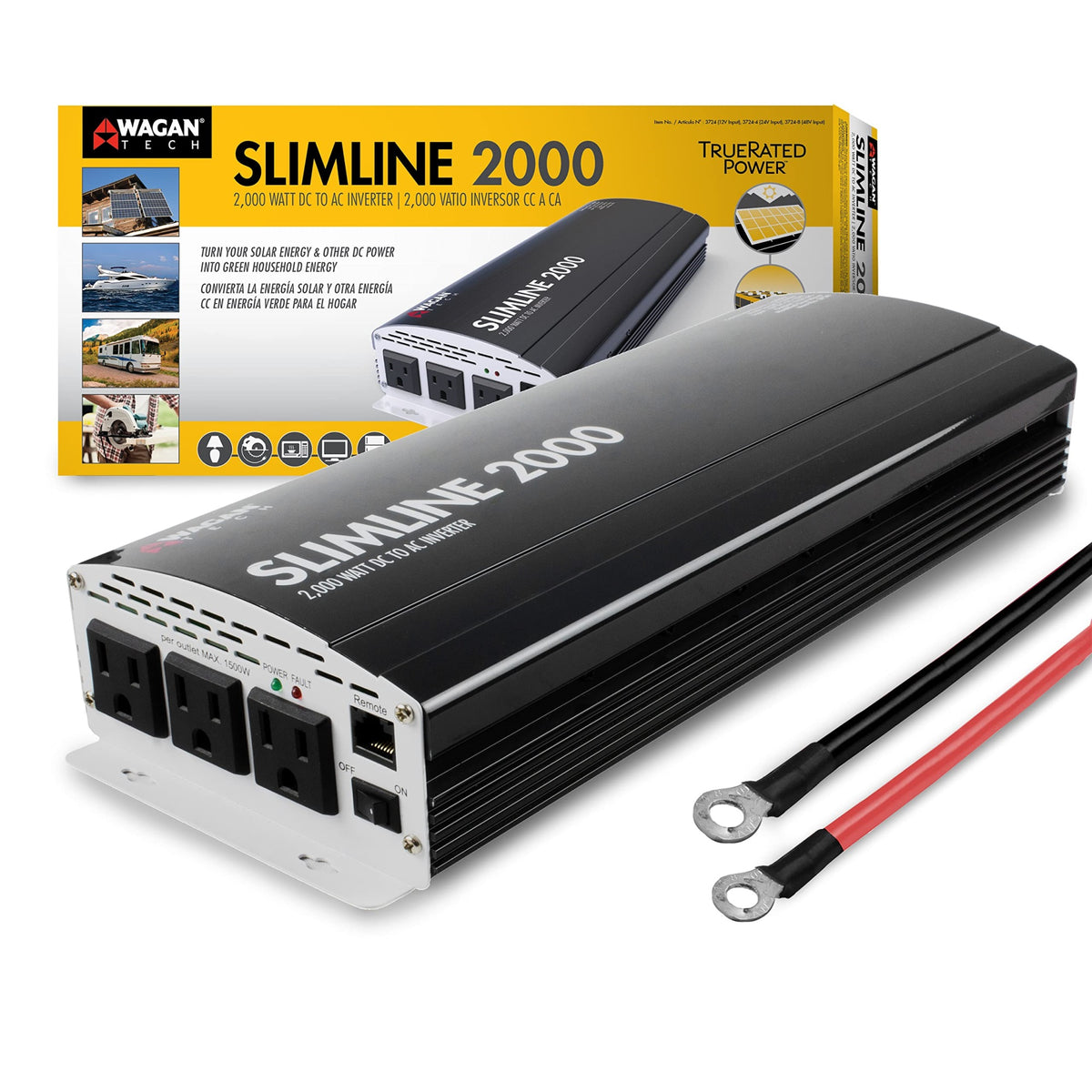 Slim Line 2000W Power Inverter