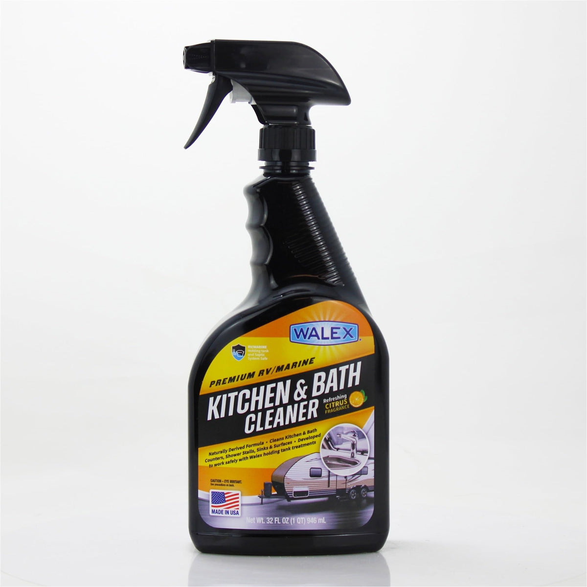 Walex Walkb32 Kitchen & Bath Cleaner - 32 Oz.
