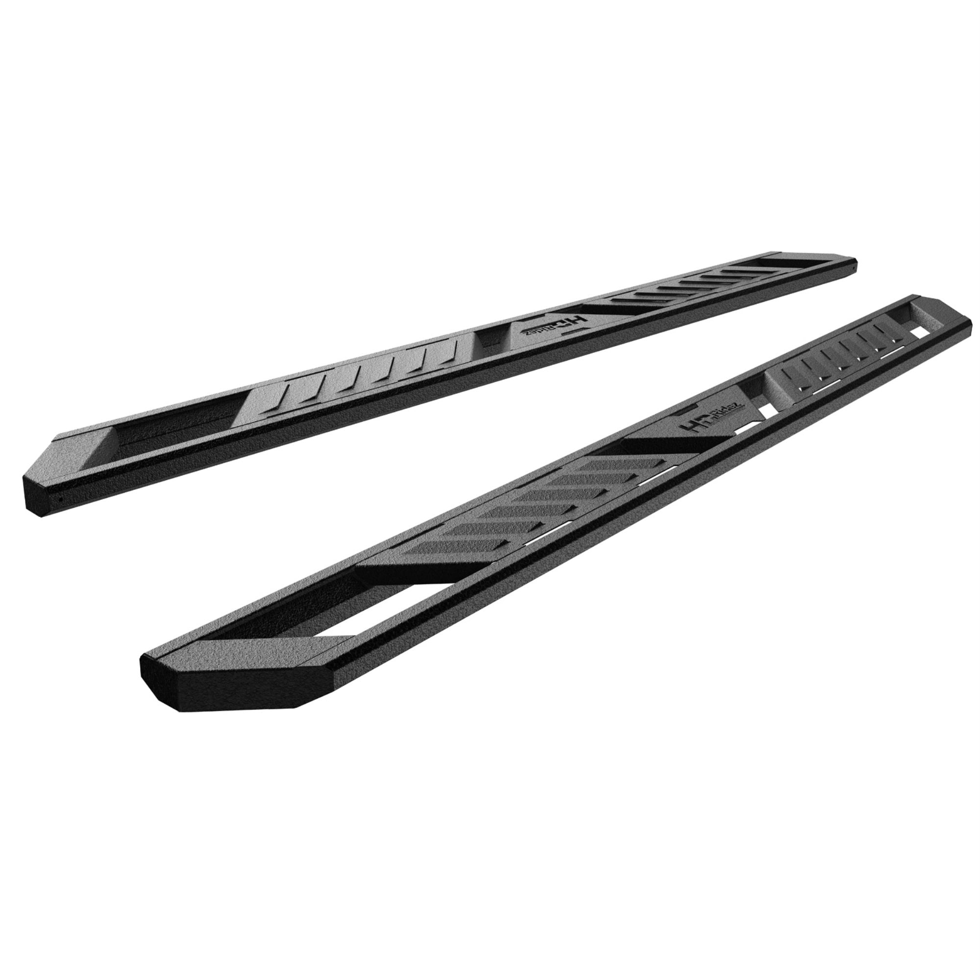 Carbon Steel Both Sides Running Board-A Series 2009-2018 Dodge Ram 1500 Crew Cab (Incl. 2019-2023 Ram 1500 Classic)\ 2010-2023 Dodge Ram 2500/3500/4500/5500 Crew Cab\ (Excl. Chassis Cab Diesel Models)