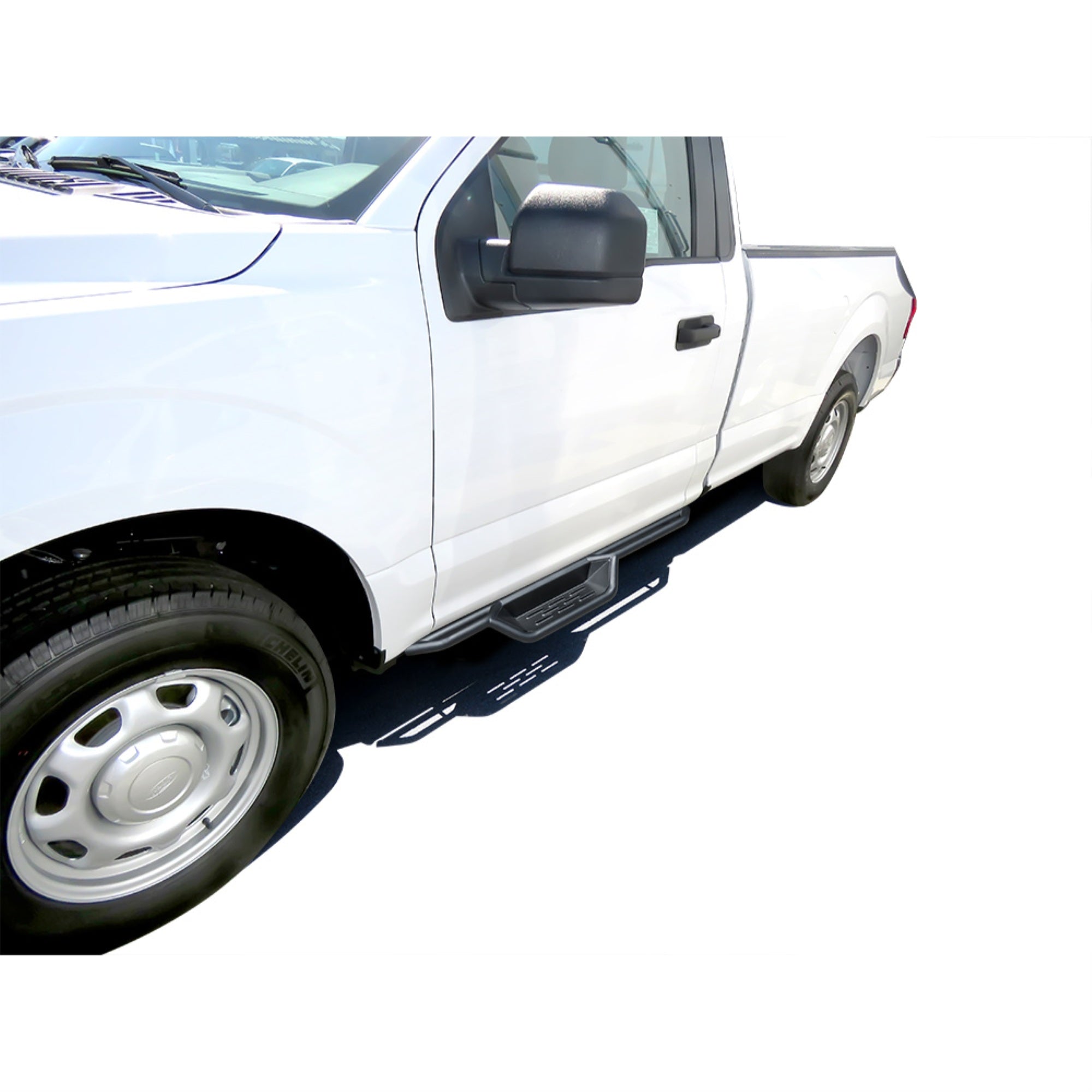 2015-2020 Ford F-150 Regular Cab\ 2017-2020 Ford F-250/F-350 Super Duty Regular Cab Dropdown Nerf Bar