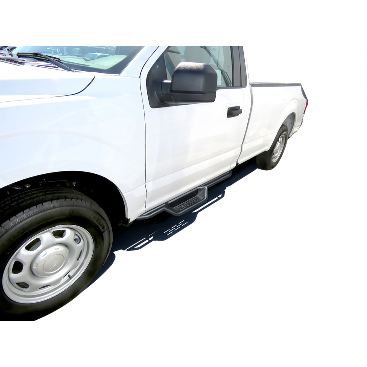 2015-2020 Ford F-150 Regular Cab\ 2017-2020 Ford F-250/F-350 Super Duty Regular Cab Dropdown Nerf Bar