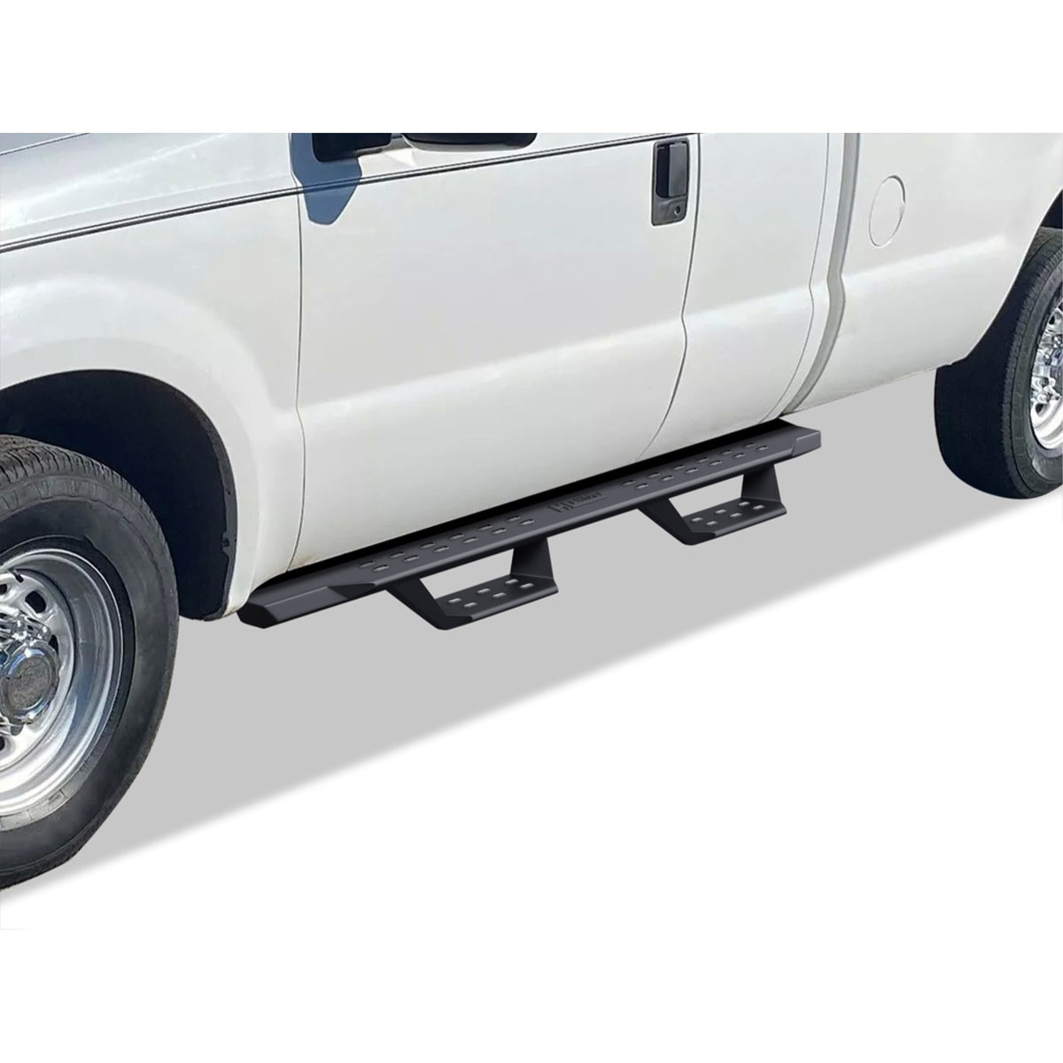 Carbon Steel Both Sides Nerf Bar Rs 1999-2016 Ford F-250/F-350/F-450/F-550 Super Duty Super Cab