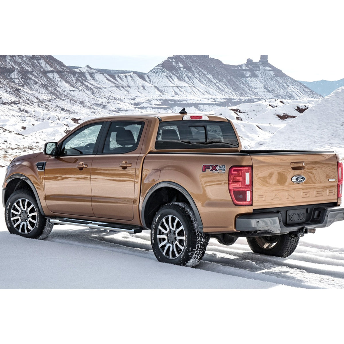 2019-2020 Ford Ranger Super Crew Cab 4-Door Running Board Sidestep