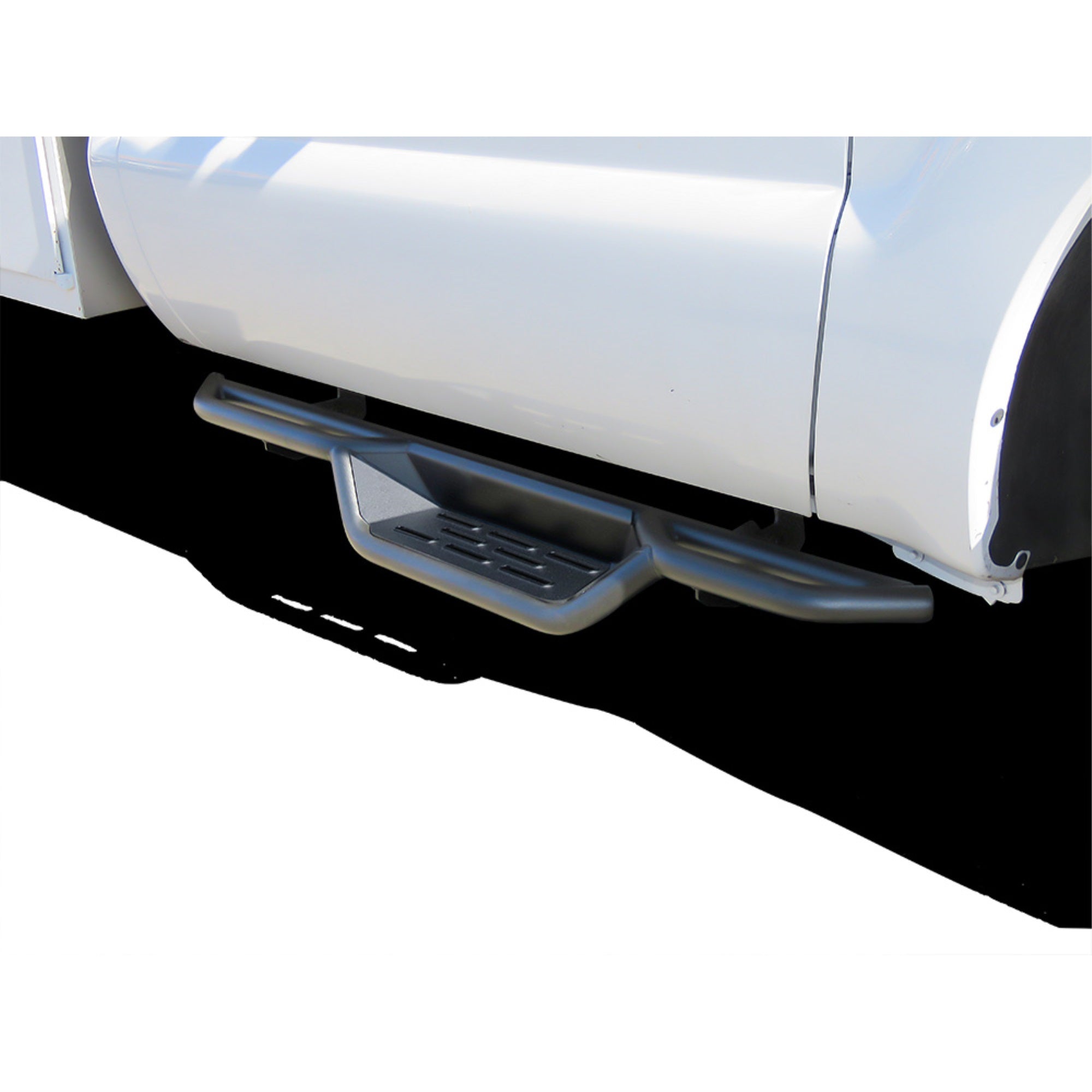 2004-2021 Nissan Titan Crew Cab \ 2016-2021 Nissan Titan Xd Crew Cab Carbon Steel Black Finishing Round Tube Drop Style