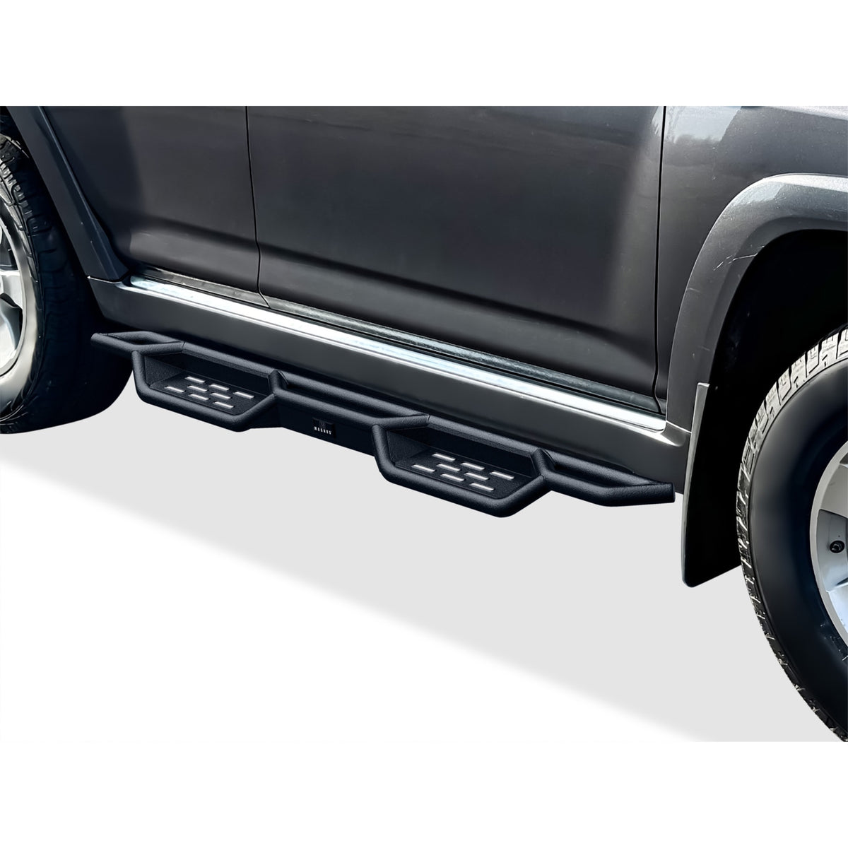 Carbon Steel Both Sides Nerf Bar 2010-2013 Toyota 4Runner Sr5\ 2010-2024 Toyota 4Runner Limited\ 2019-2022 Toyota 4Runner Nightshade Edition