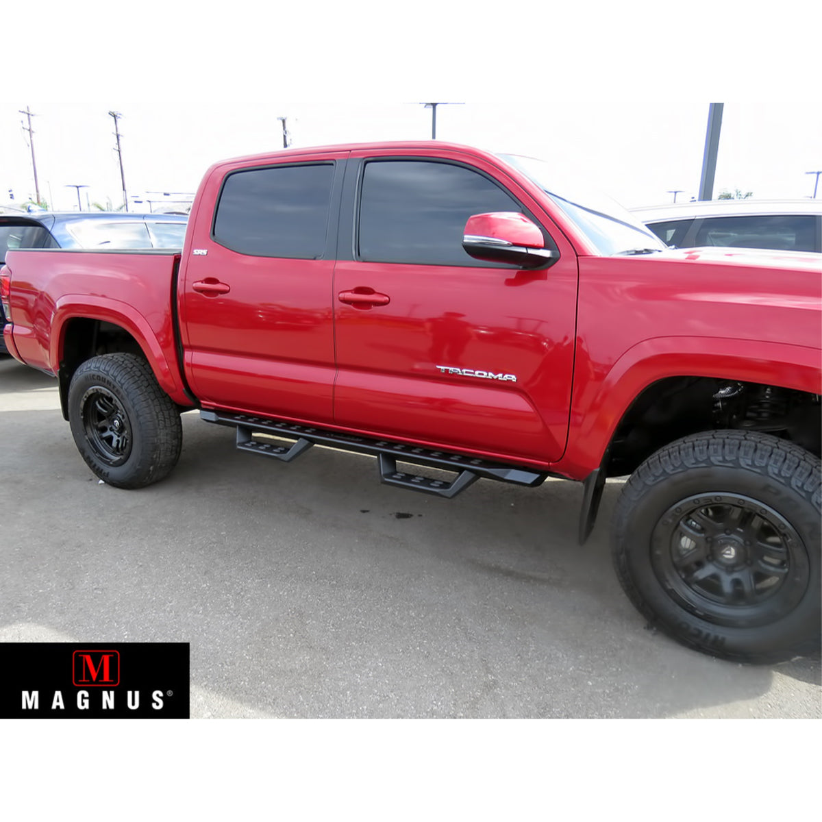 2005-2023 Toyota Tacoma Double Cab/Crew Cab Drop Style Door To Door Nerf Bar Rs