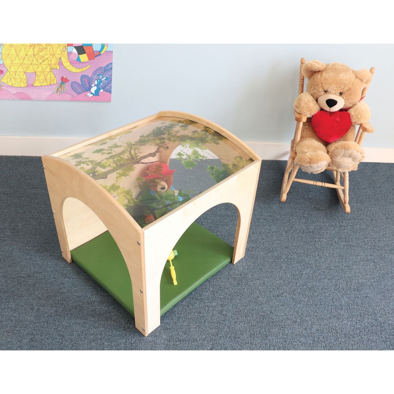 Toddler Nature Read Retreat W/Mat Set