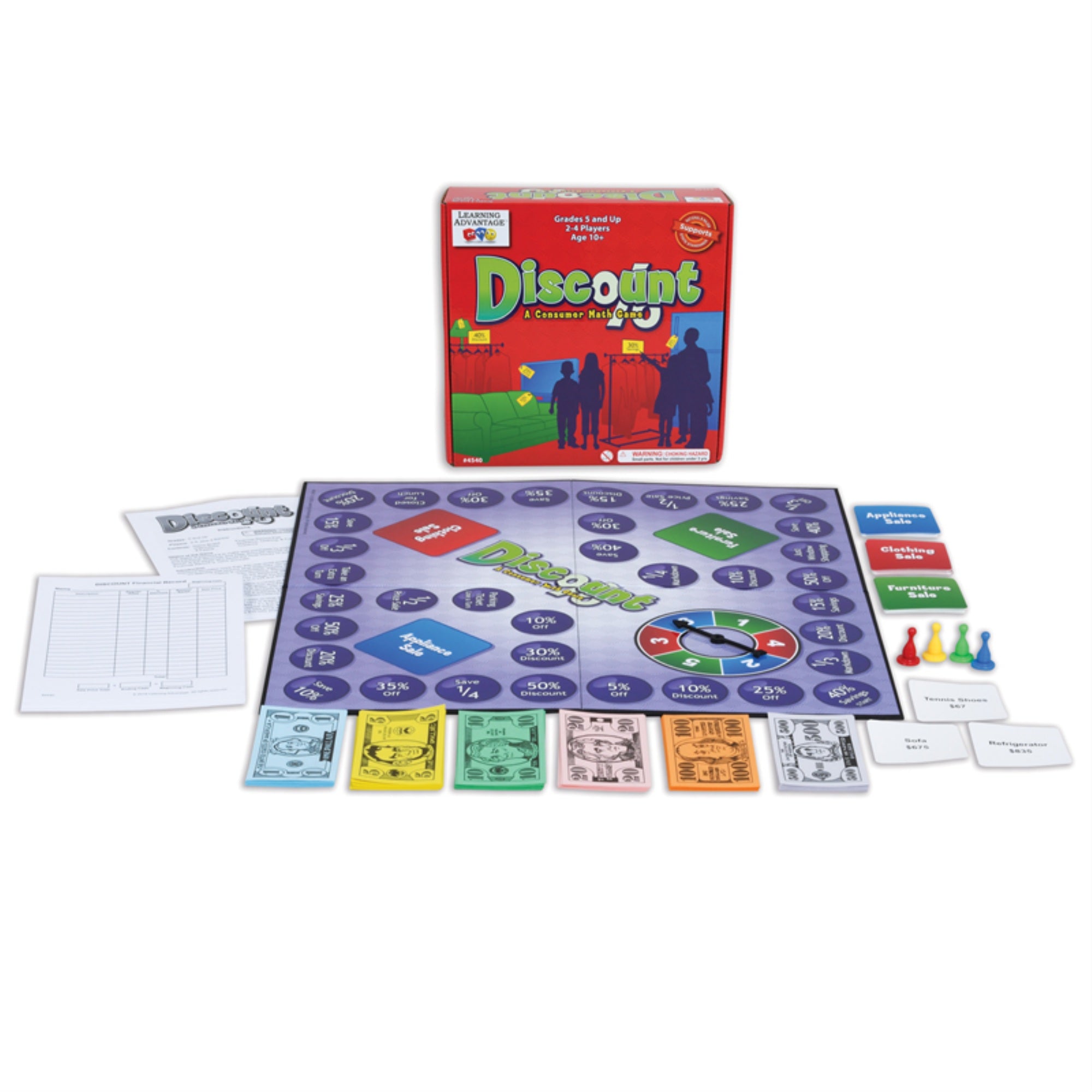 Discount: A Consumer Math Game