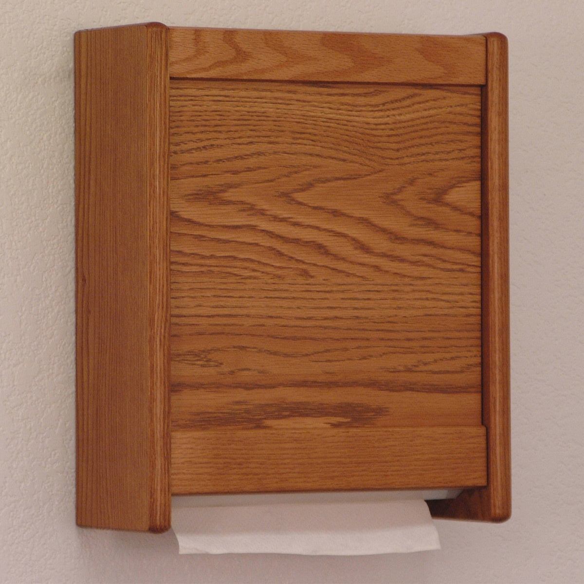 Wooden Mallet C-Fold/Multi-Fold Towel Dispenser, Medium Oak