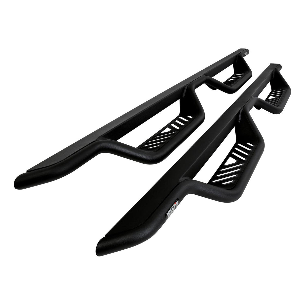 Westin 20-13715 Outlaw Drop Nerf Step Bars Fits 2014-2018 Chevrolet Silverado/Sierra 1500 Double Cab (Rocker Mount); 2019 Silverado Ld; 2019 Sierra 1500 Limited