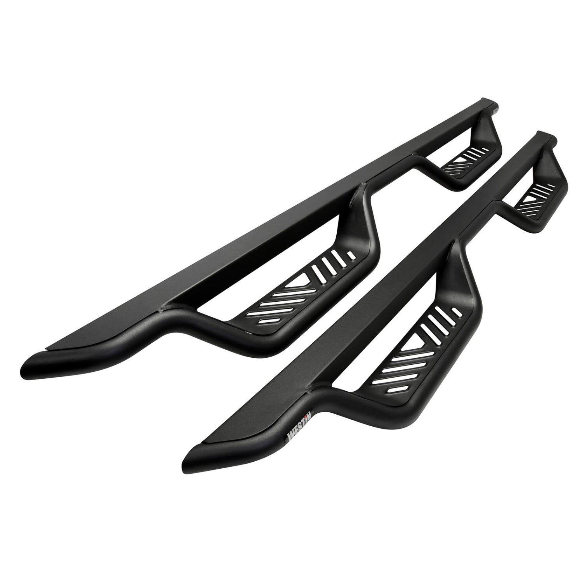 Westin 20-14015 Black Outlaw Drop Nerf Step Bars Fits 2015-2022 Colorado Canyon Crew Cab 1 Pair