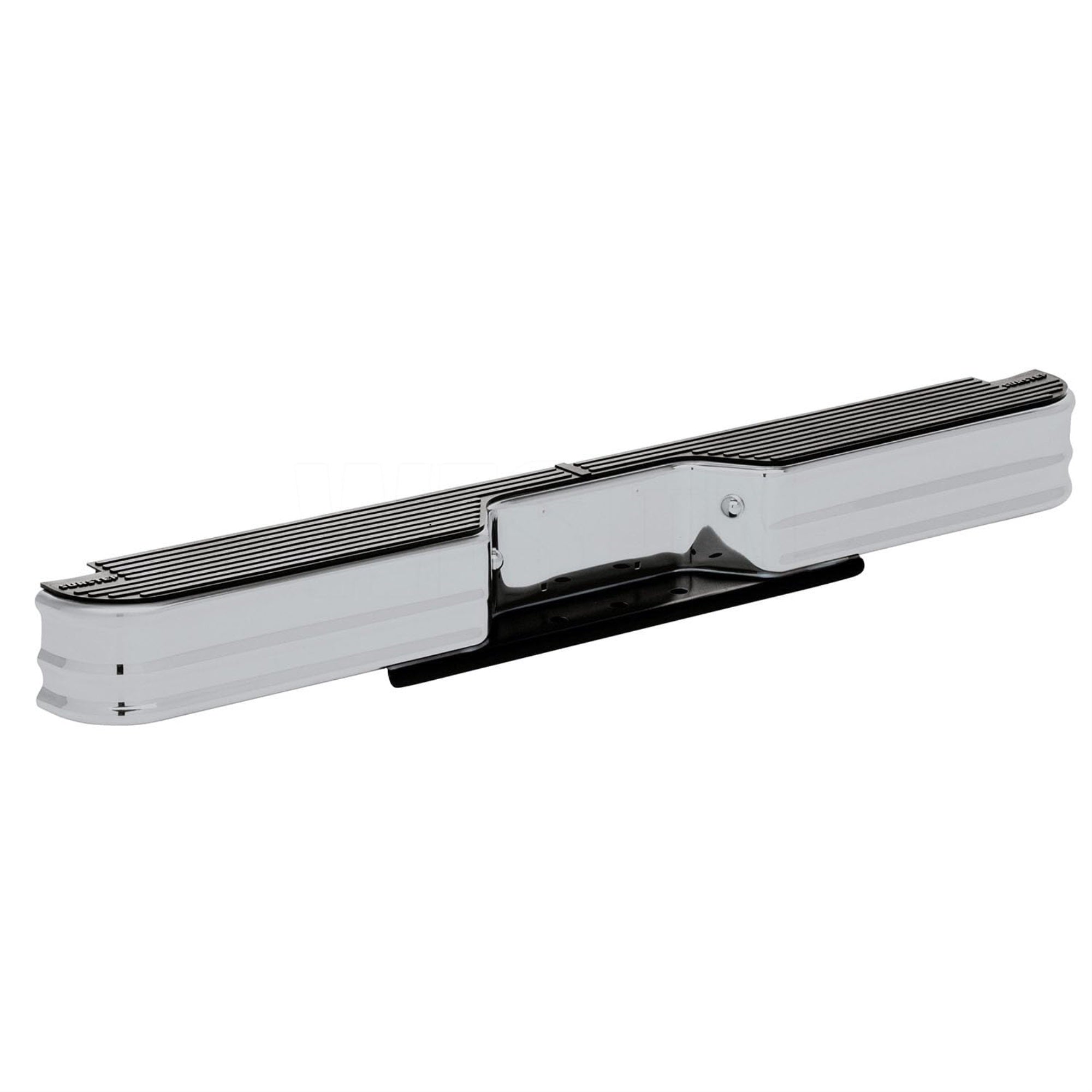 Fey 20022 Surestep Universal Silver Replacement Rear Bumper (Requires Fey Vehicle Specific Mounting Kit Sold Separately)