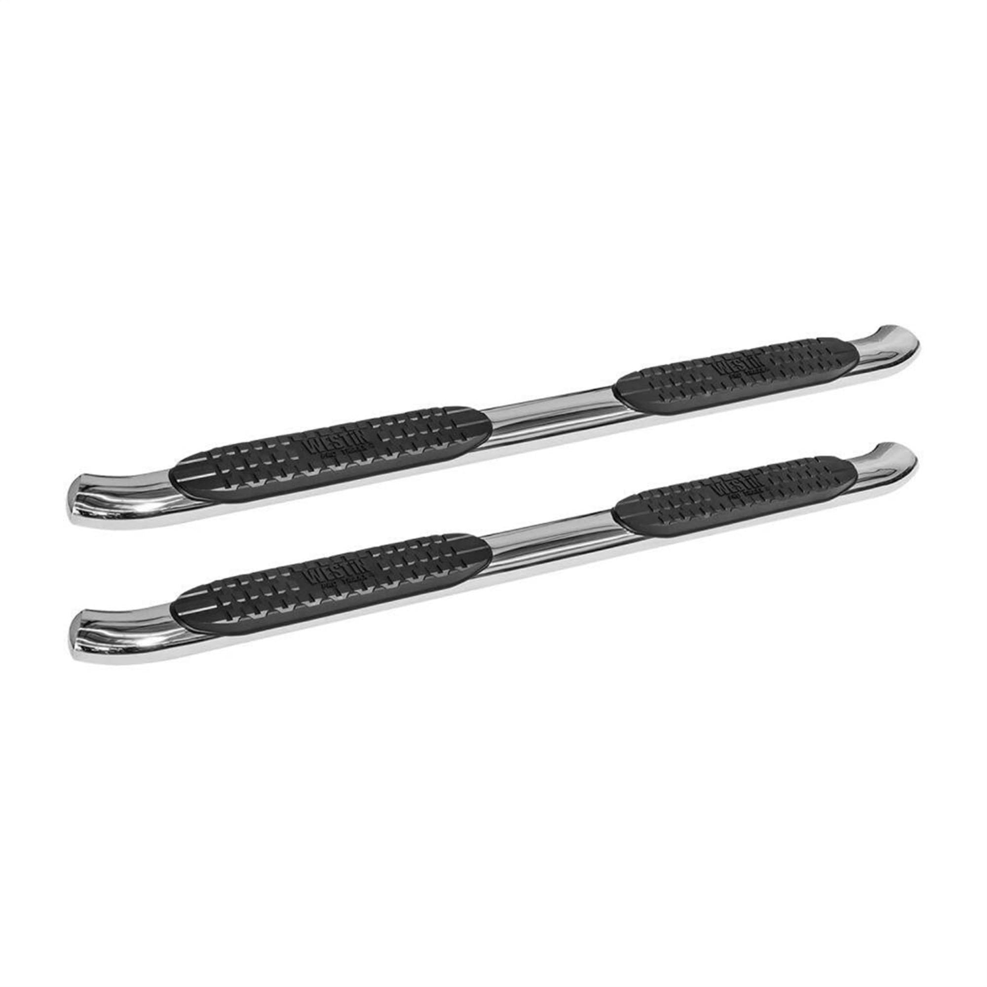 Westin Pro Traxx 4 Oval Nerf Step Bars | 2009-2014 F-150 Supercab 2009-2014 | 21-23510 | Stainless Steel | 1 Pair, 4' Cab Length