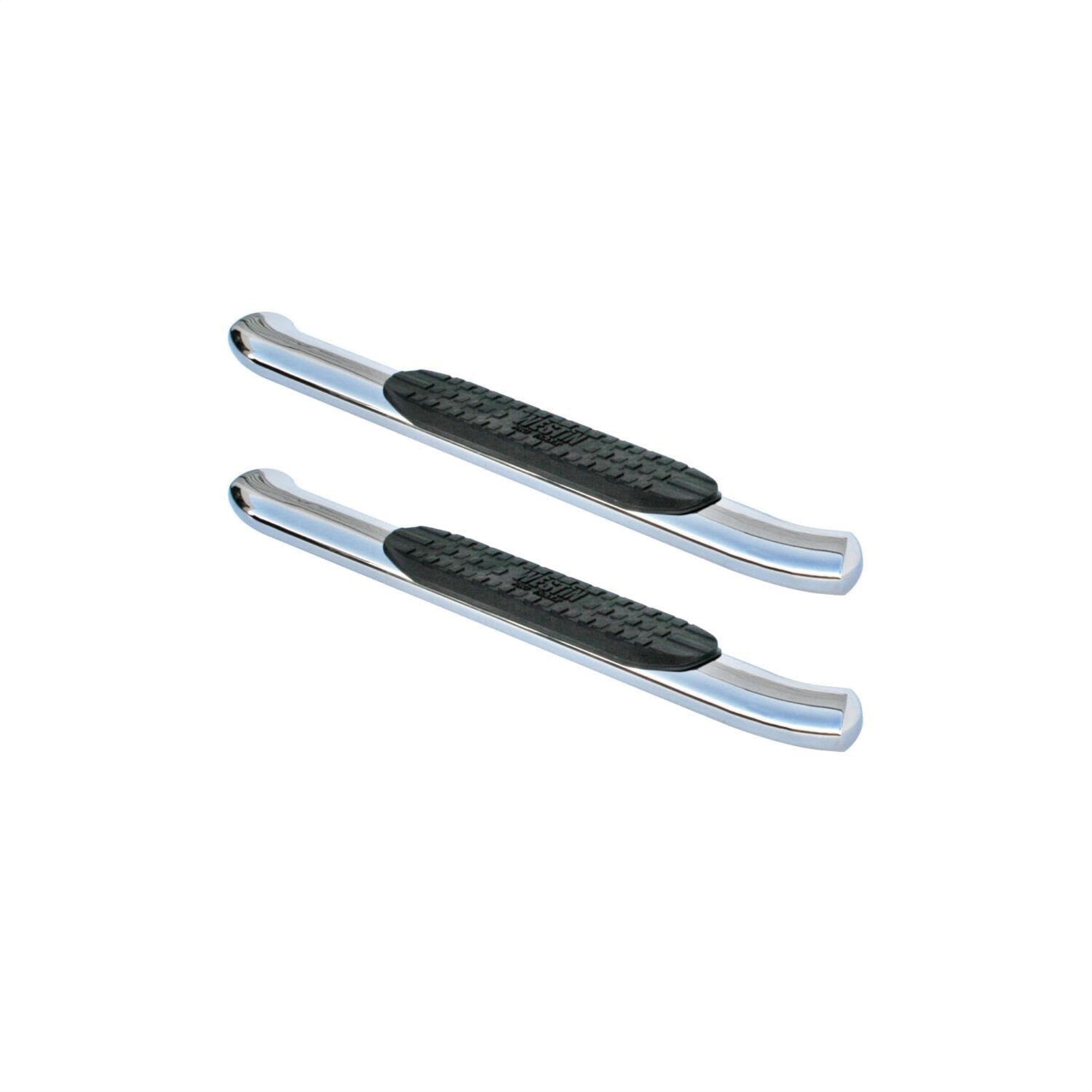 Westin 21-23700 Pro Traxx 4 Oval Nerf Step Bars Fits 2014-2018 Silverado Sierra 1500 Std. Cab 2015-2019 Silverado Sierra 2500 3500 Std. Cab Polished Ss 1 Pair