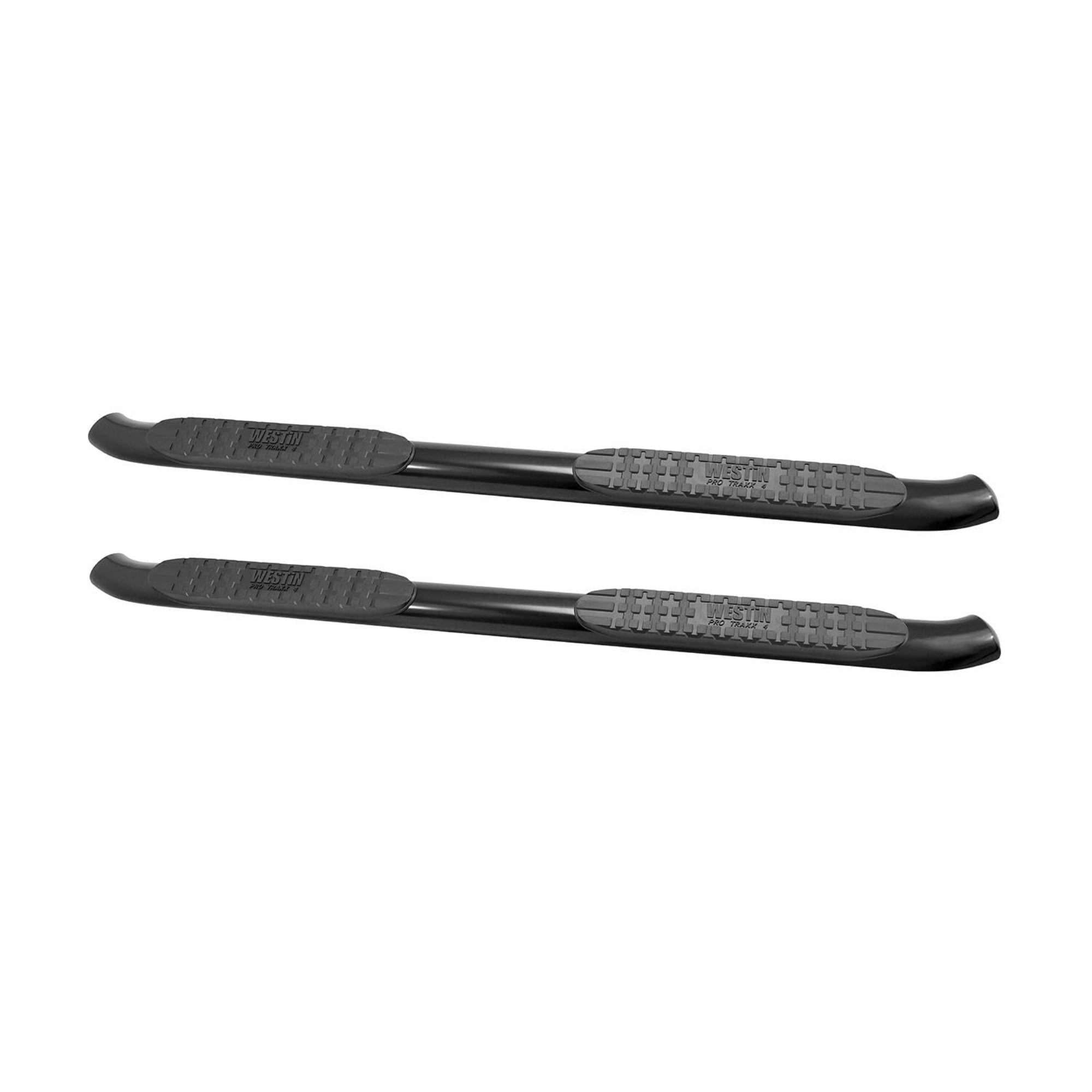 Westin 21-23705 Pro Traxx 4 Oval Nerf Step Bars Fits 2014-2018 Silverado Sierra 1500 Std. Cab 2015-2019 Silverado Sierra 2500 3500 Std. Cab Black 1 Pair
