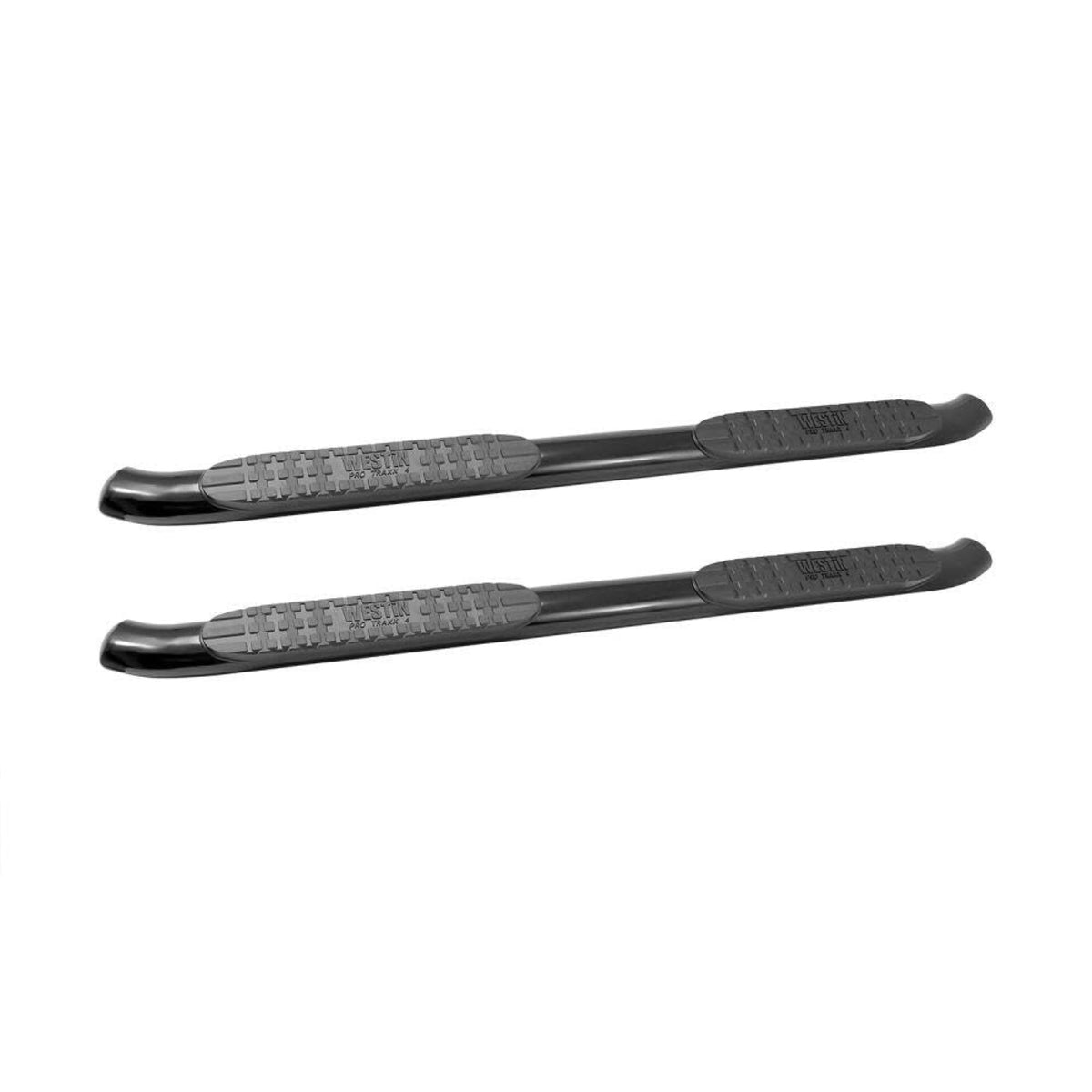 Westin 21-23945 Pro Traxx 4 Oval Nerf Step Bars Fits 2015-2023 F-150 Supercrew 2017-2022 F-250 F-350 Super Duty Crew Cab Black 1 Pair