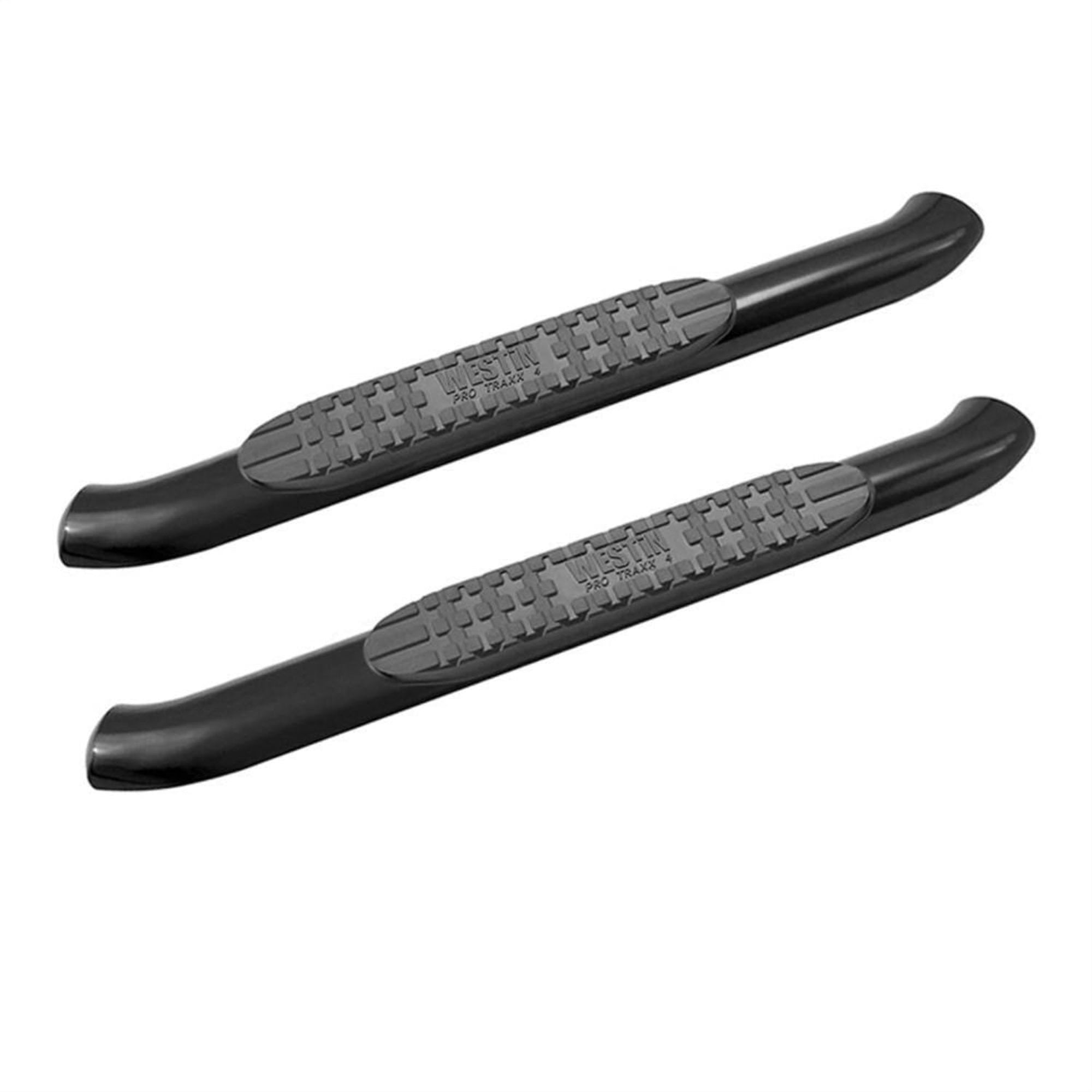 Westin 21-24055 Pro Traxx 4 Oval Nerf Step Bars Fits 2018-2023 Wrangler Jl 2Dr Textured Black 1 Pair