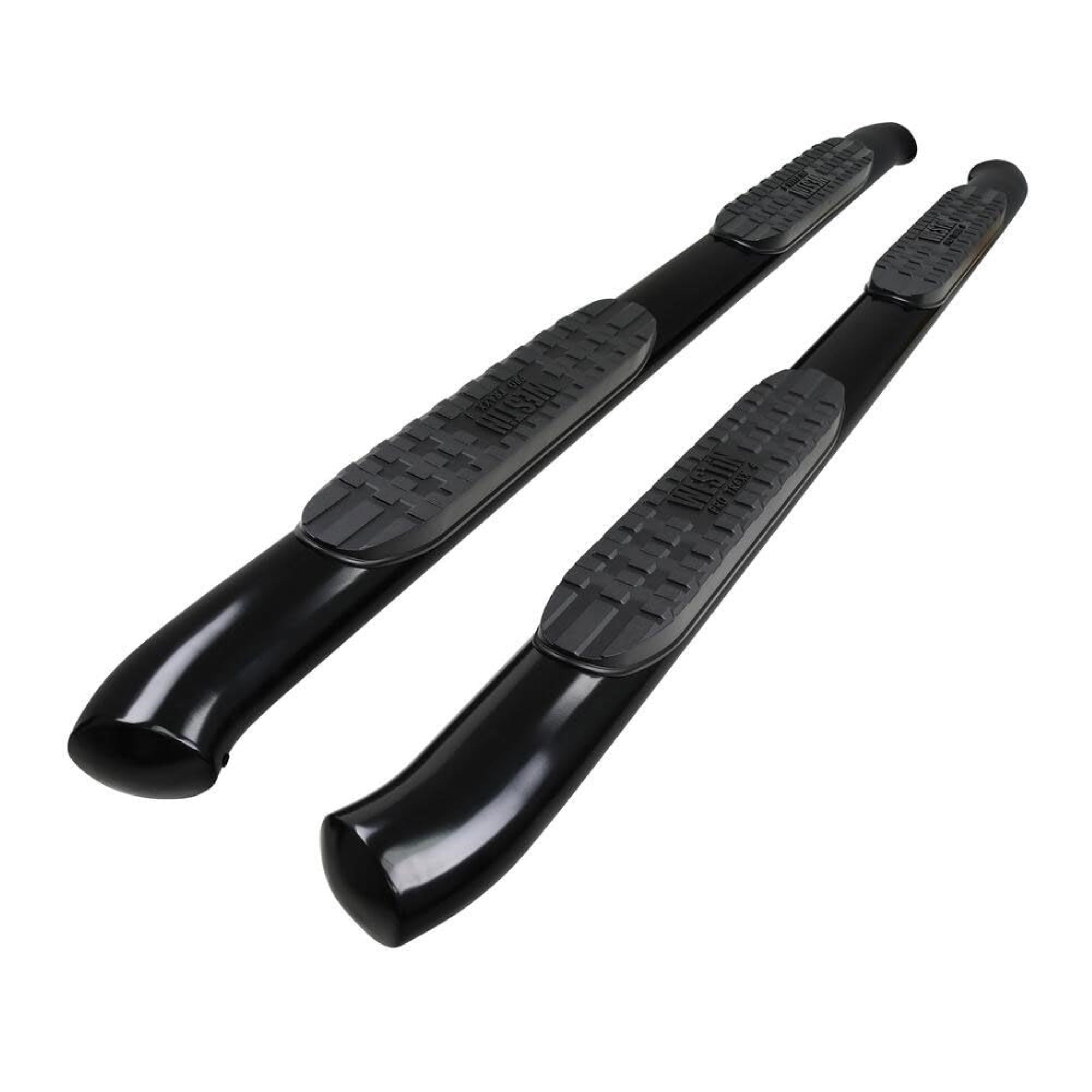Westin 21-24125 Pro Traxx 4 Oval Nerf Step Bars Fits 2019-2023 Silverado Sierra 1500 Double Cab (Excl. Silverado Ld Sierra 1500 Limited) Black 1 Pair