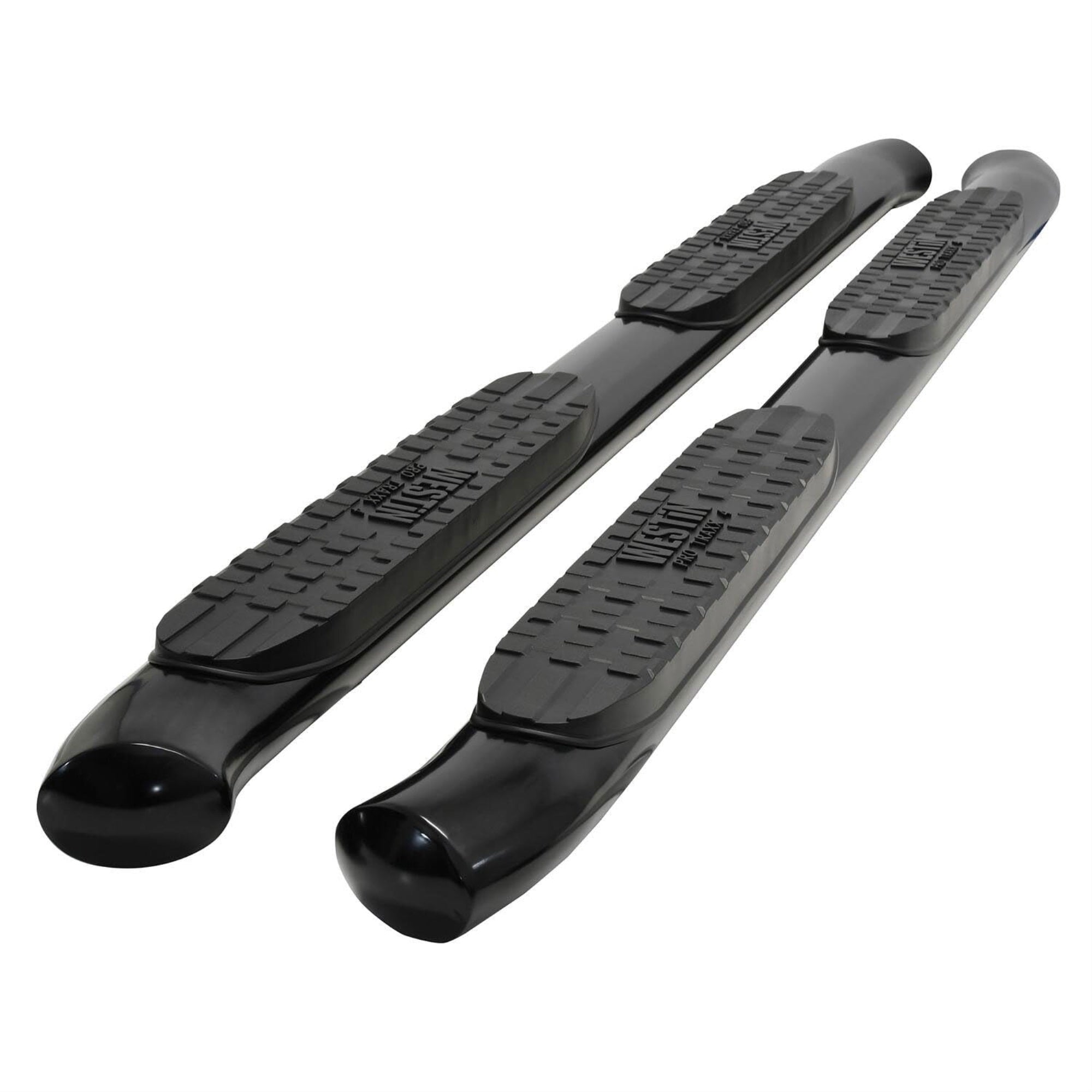 Westin Pro Traxx 4In Oval Nerf Step Bars Black