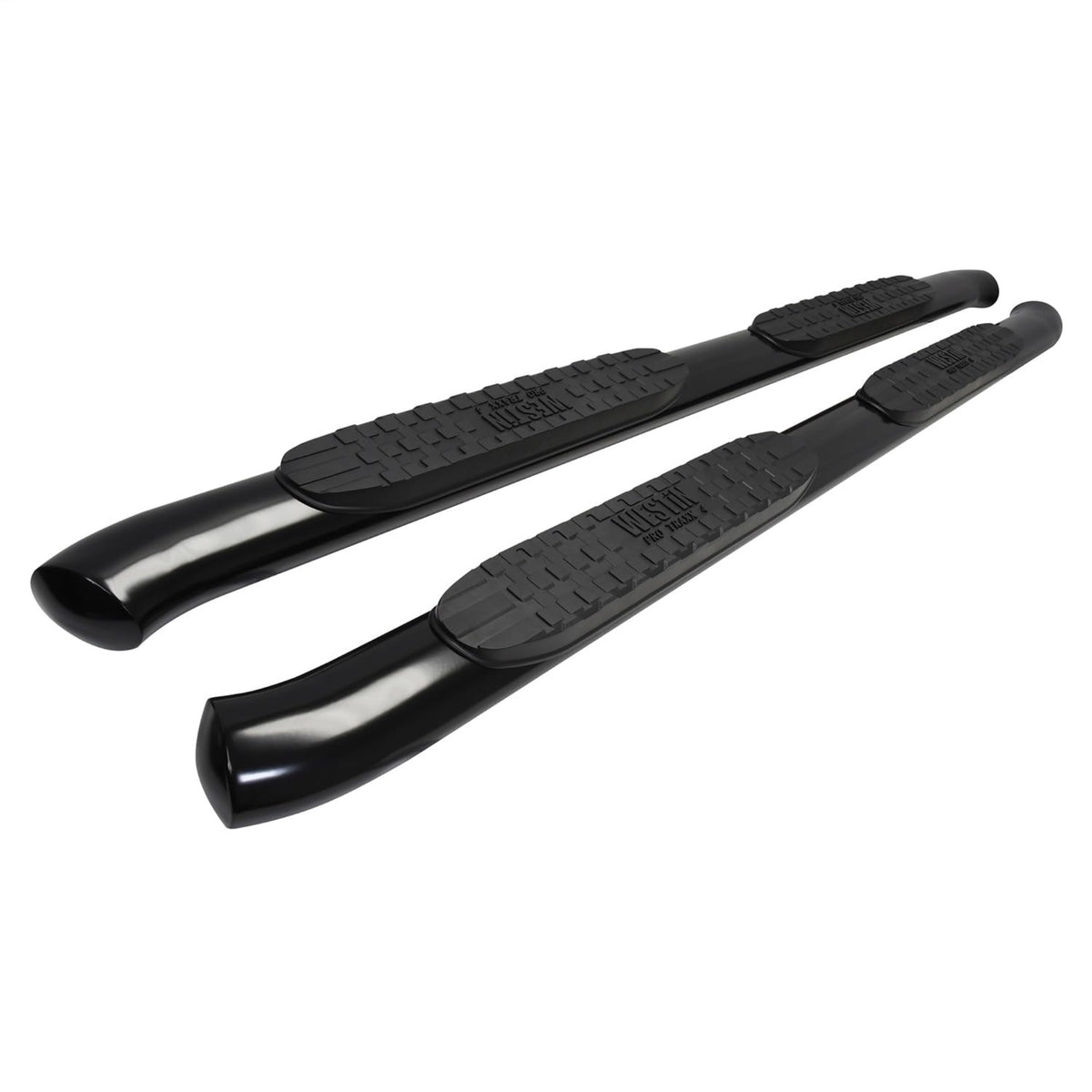 Westin 21-24215 Pro Traxx 4 Oval Nerf Step Bars Fits 2022-2023 Frontier Crew Cab Black 1 Pair