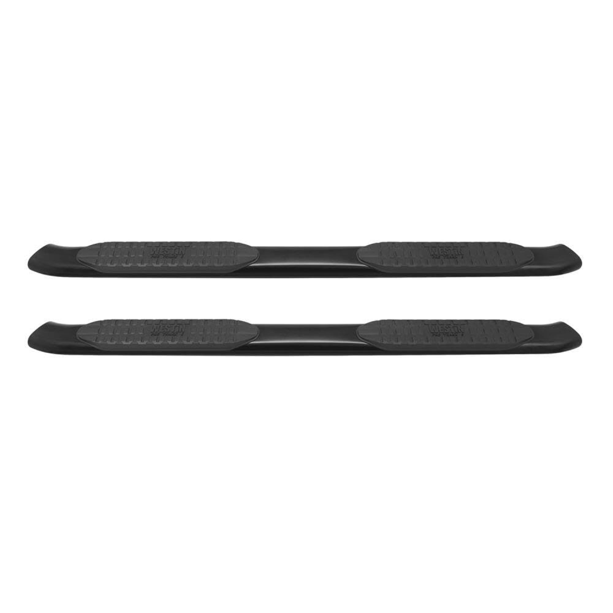 Westin 21-51335 Black Pro Traxx 5 Oval Nerf Step Bars Fits 1999-2016 F-250 F-350 F-450 F-550 Super Duty Crew Cab 1 Pair