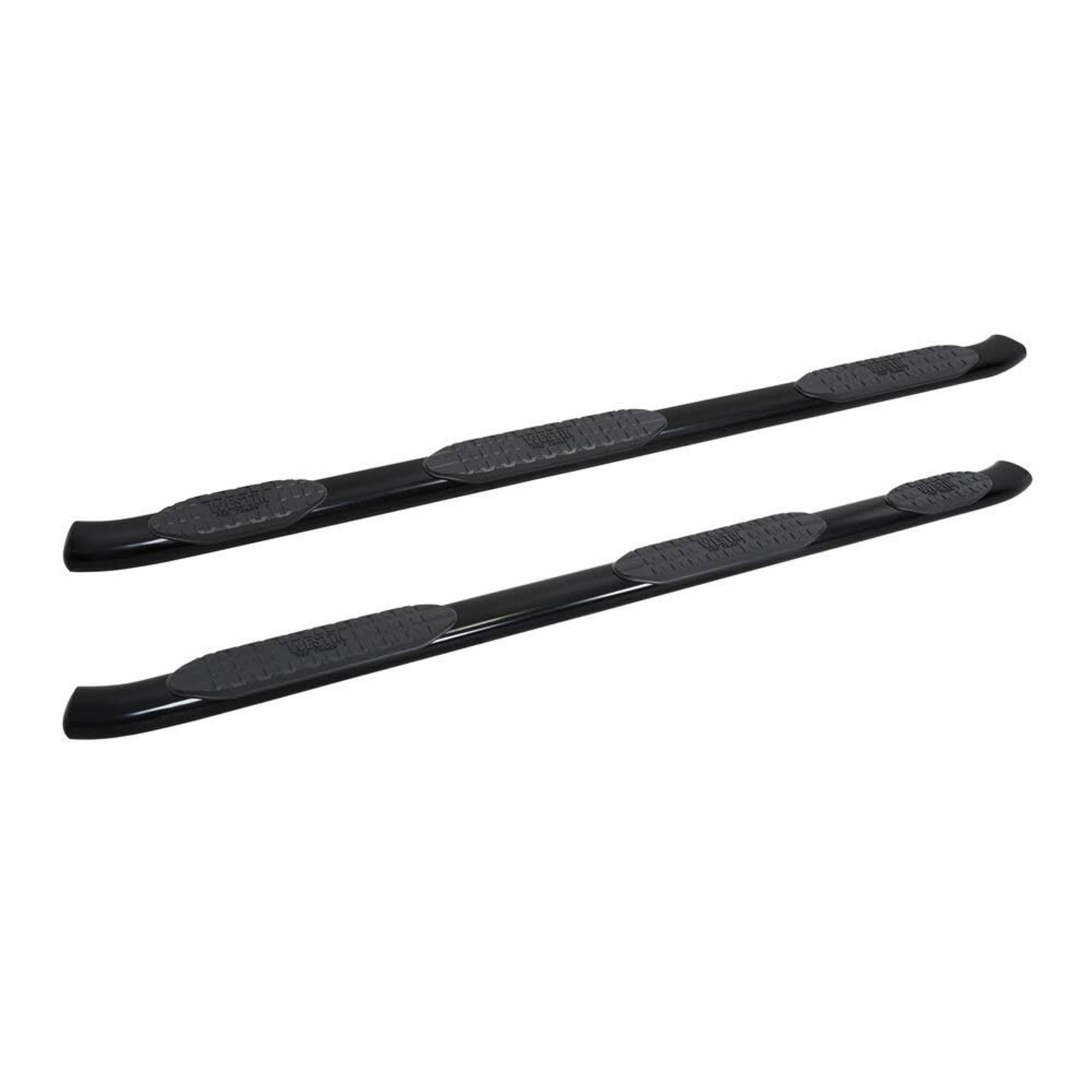Westin 21-534685 Black Pro Traxx 5 Oval W2W Nerf Step Bars Silverado/Sierra 1500 Crew Cab 2019 (5.5' Bed)