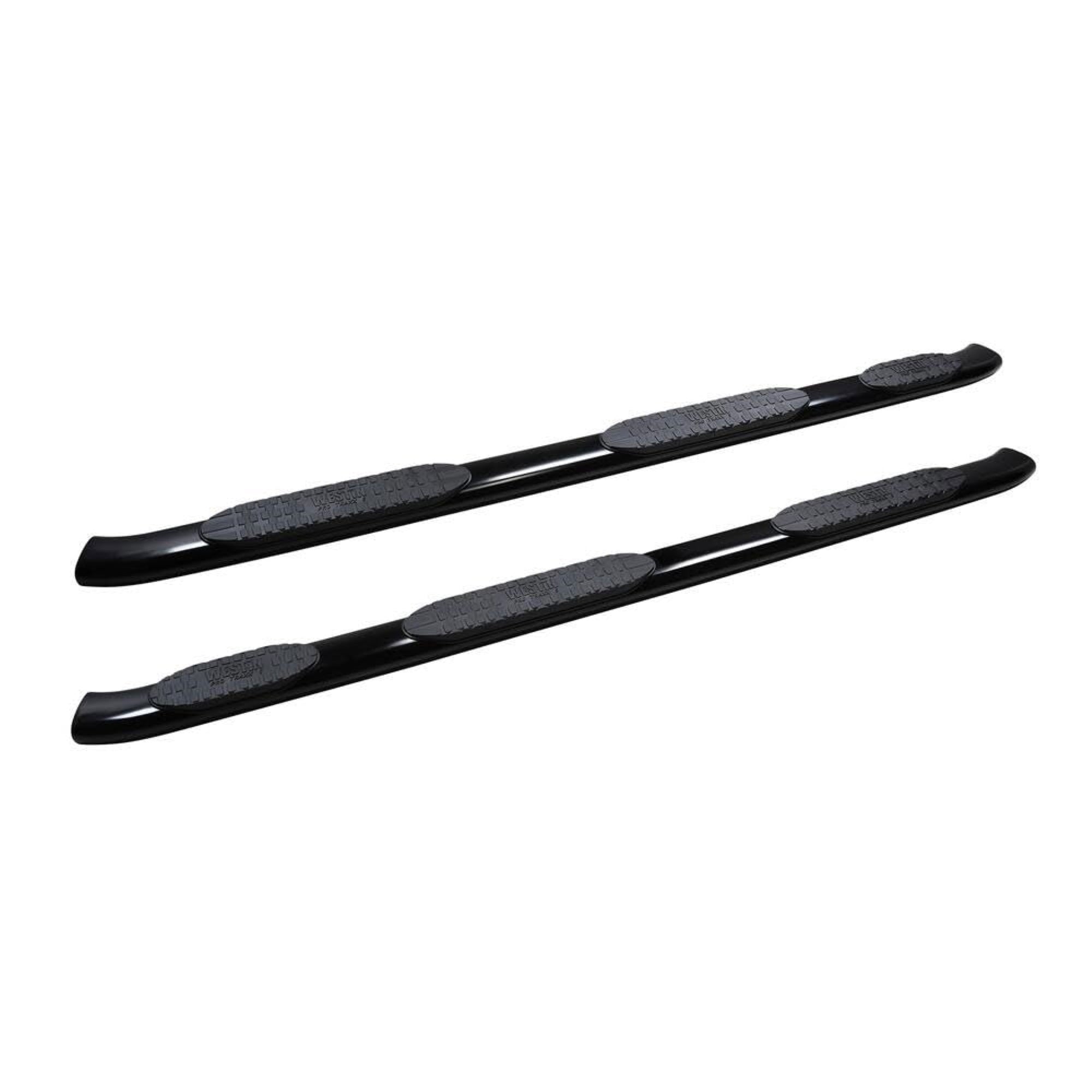 Westin 21-534705 Pro Traxx 5 Oval Wheel To Wheel Nerf Step Bars Fits 2019-2023 Ram 1500 Crew Cab (5'7' Bed)(Excl. Ram 1500 Classic) Black 1 Pair