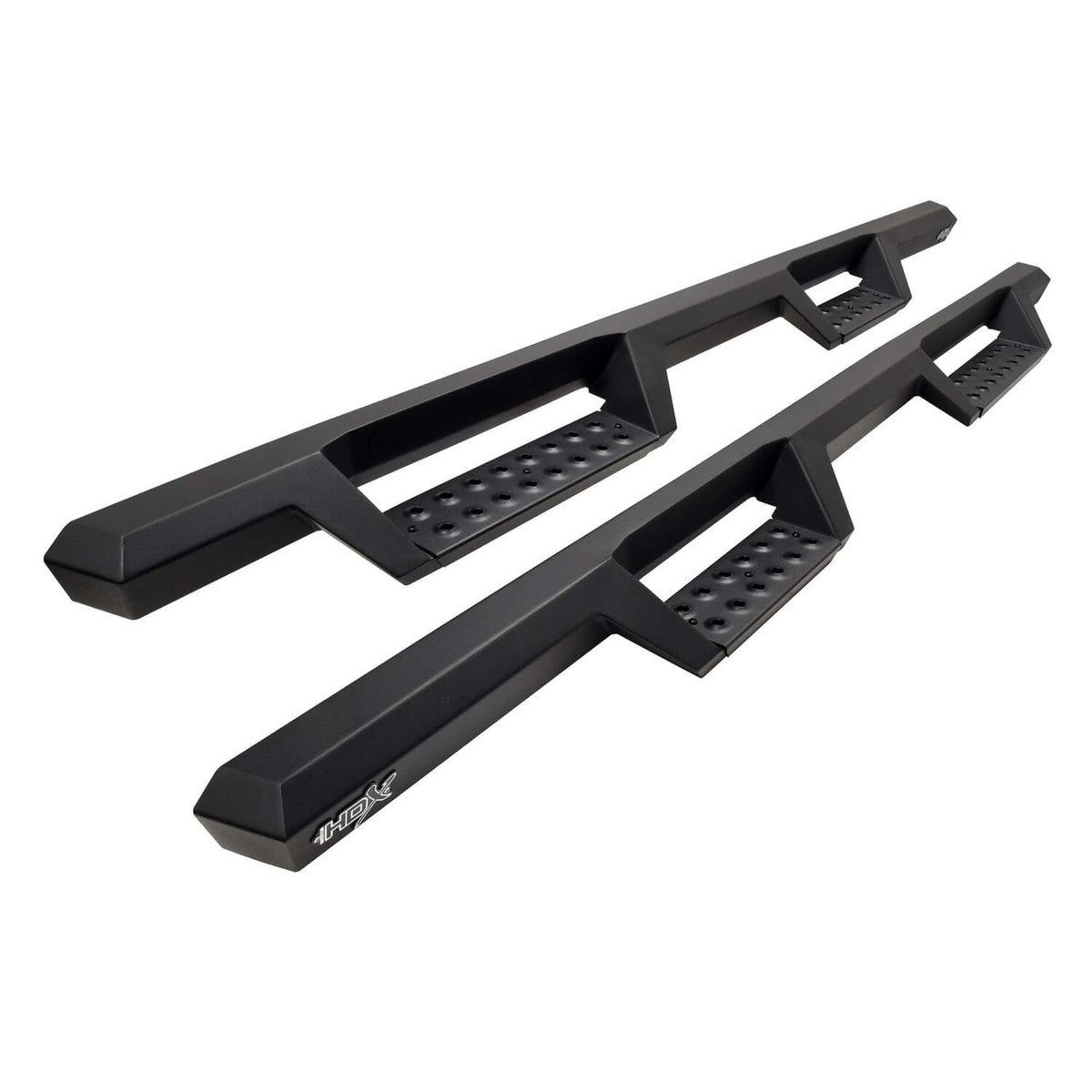 24C Tacoma Double Cab Hdx Drop Nerf Step Bars Textured Black