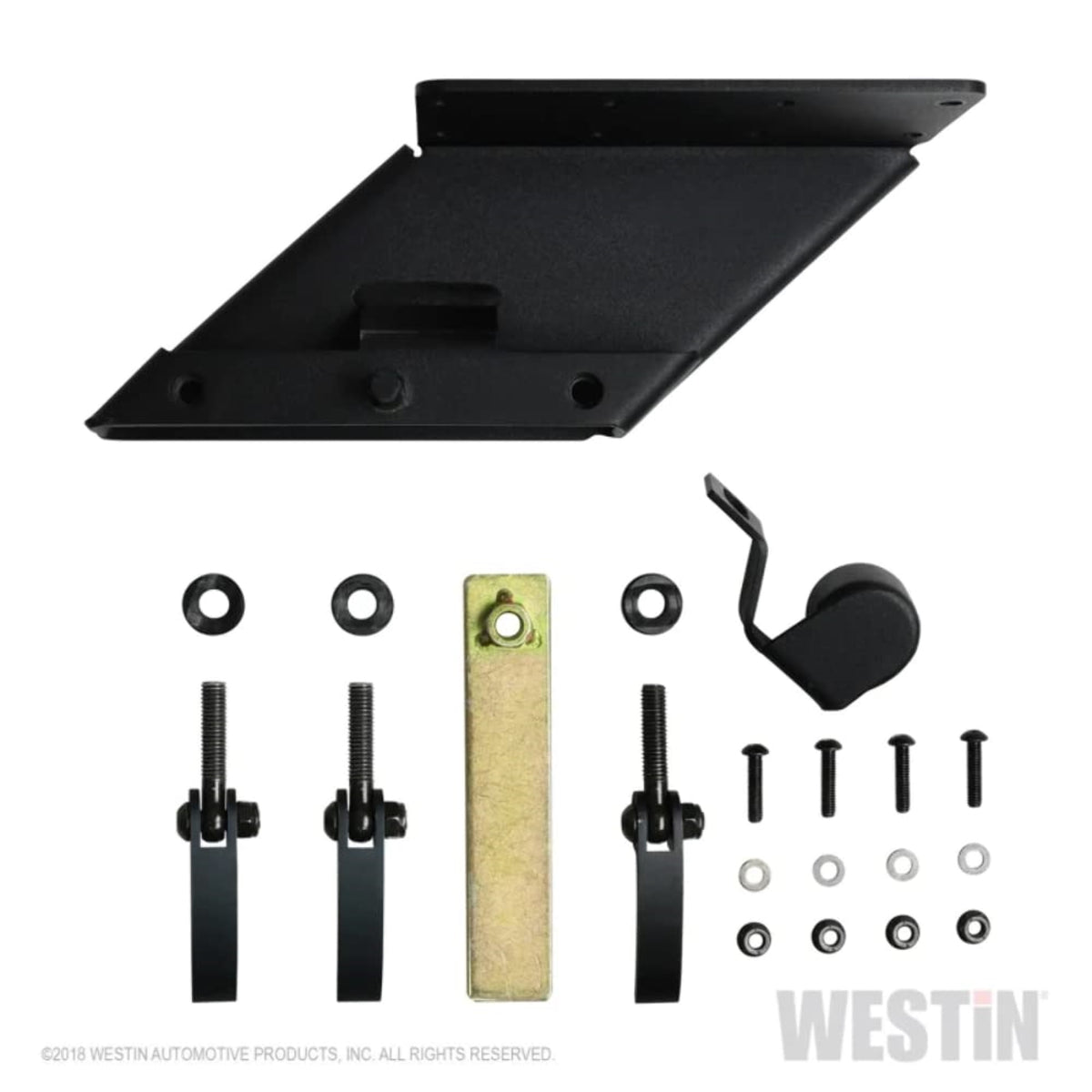 Westin 59-89015 Textured Black Off-Road Jack Mount Wrangler Jk 2007-2018; Wrangler Jl 2018-2019