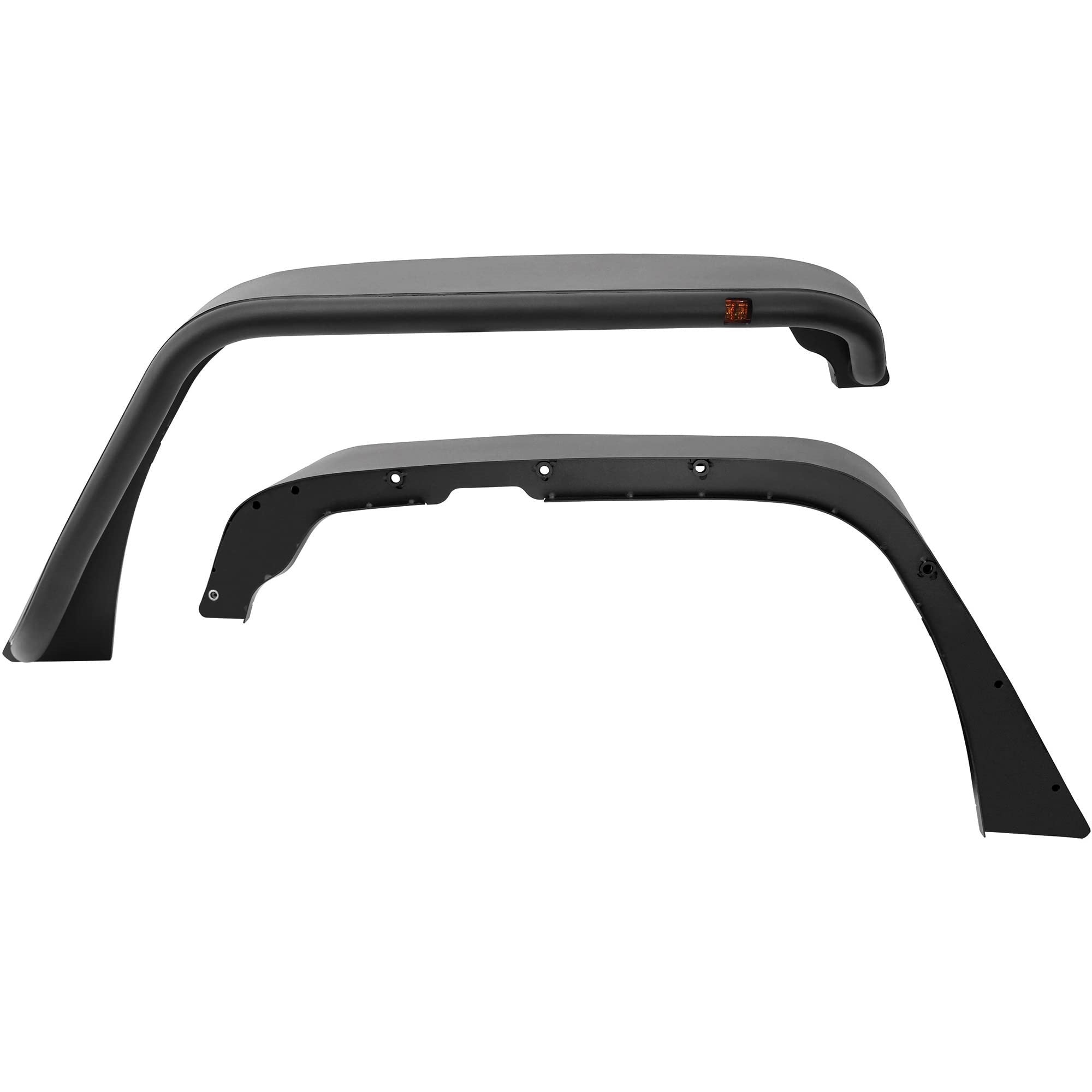 Westin 62-1005 Tube Fenders Front Fits 2007-2018 Wrangler Jk