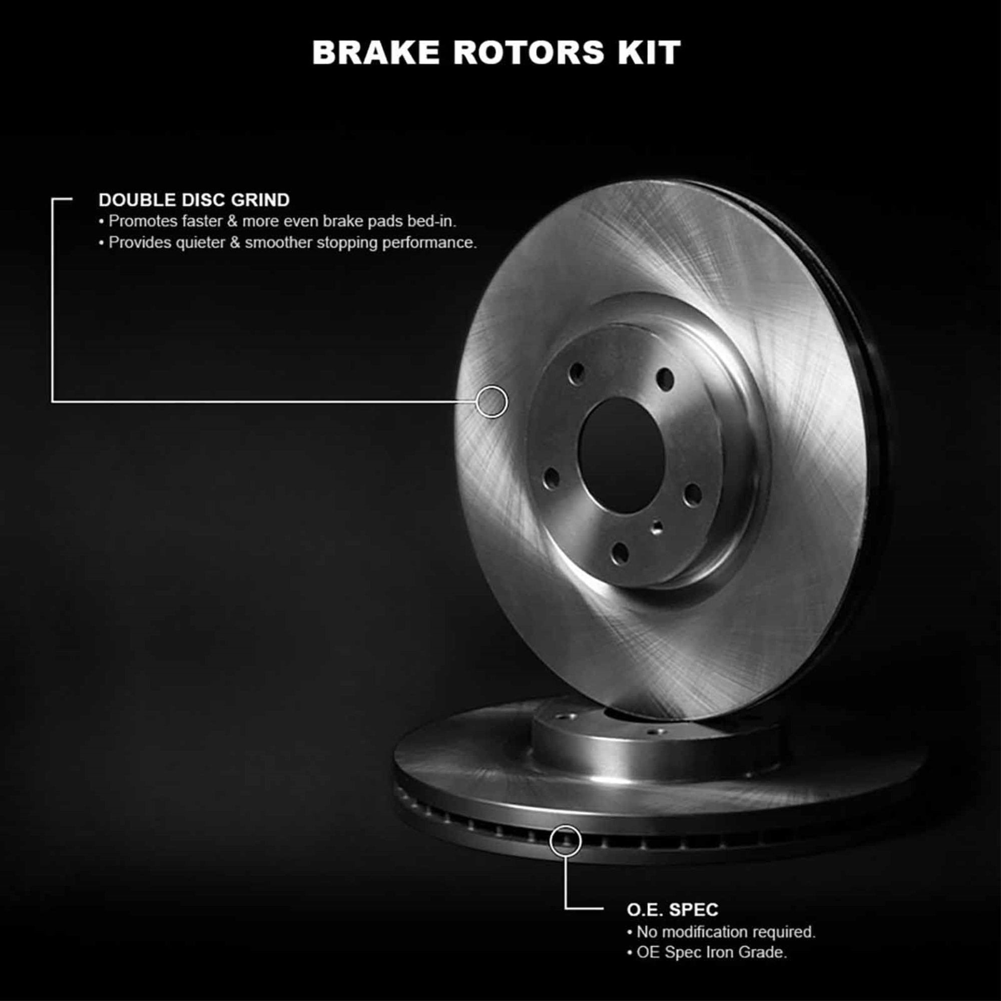 R1 Concepts Disc Brake Rotor Set WFPN1-27005