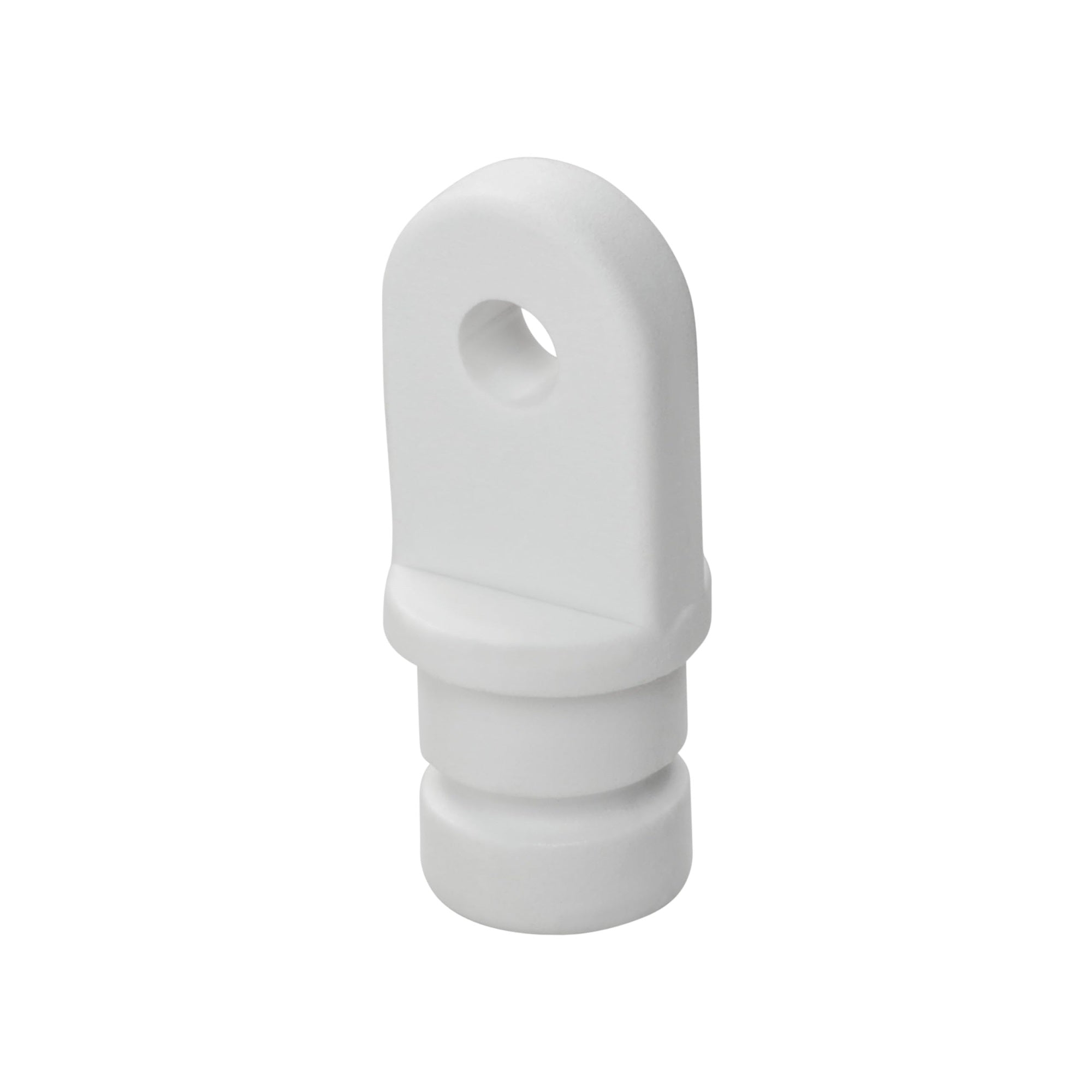 Whitecap 3402Wp Nylon 3/4' Inside Eye Top Fitting - Pair, White