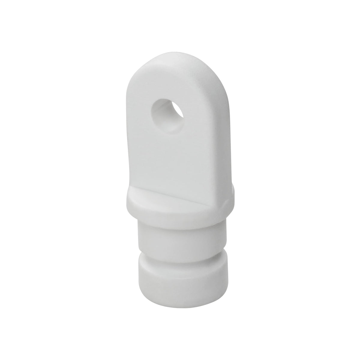 Whitecap 3402Wp Nylon 3/4' Inside Eye Top Fitting - Pair, White