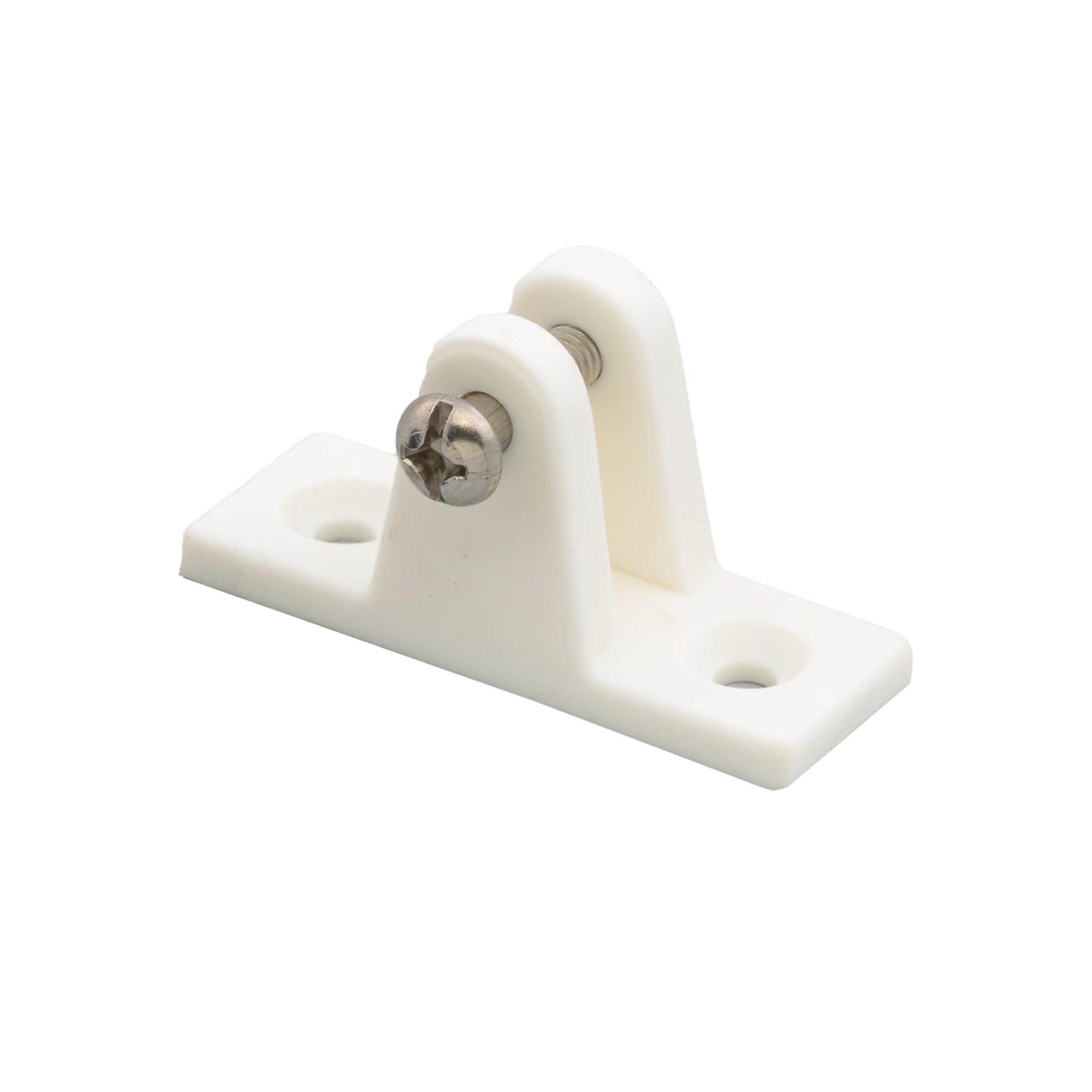 Whitecap Ind Whitecap 3405Wp Large Nylon 90 Deck Hinge - White, Pair