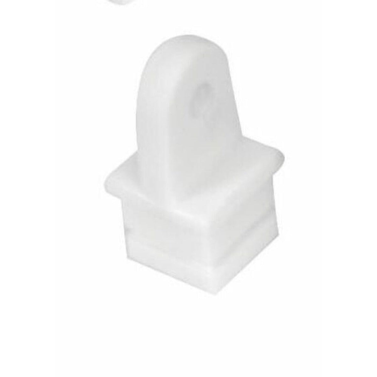 Whitecap Ind Whitecap 3516Wp Nylon 1' Square Inside Eye End - White, Pair
