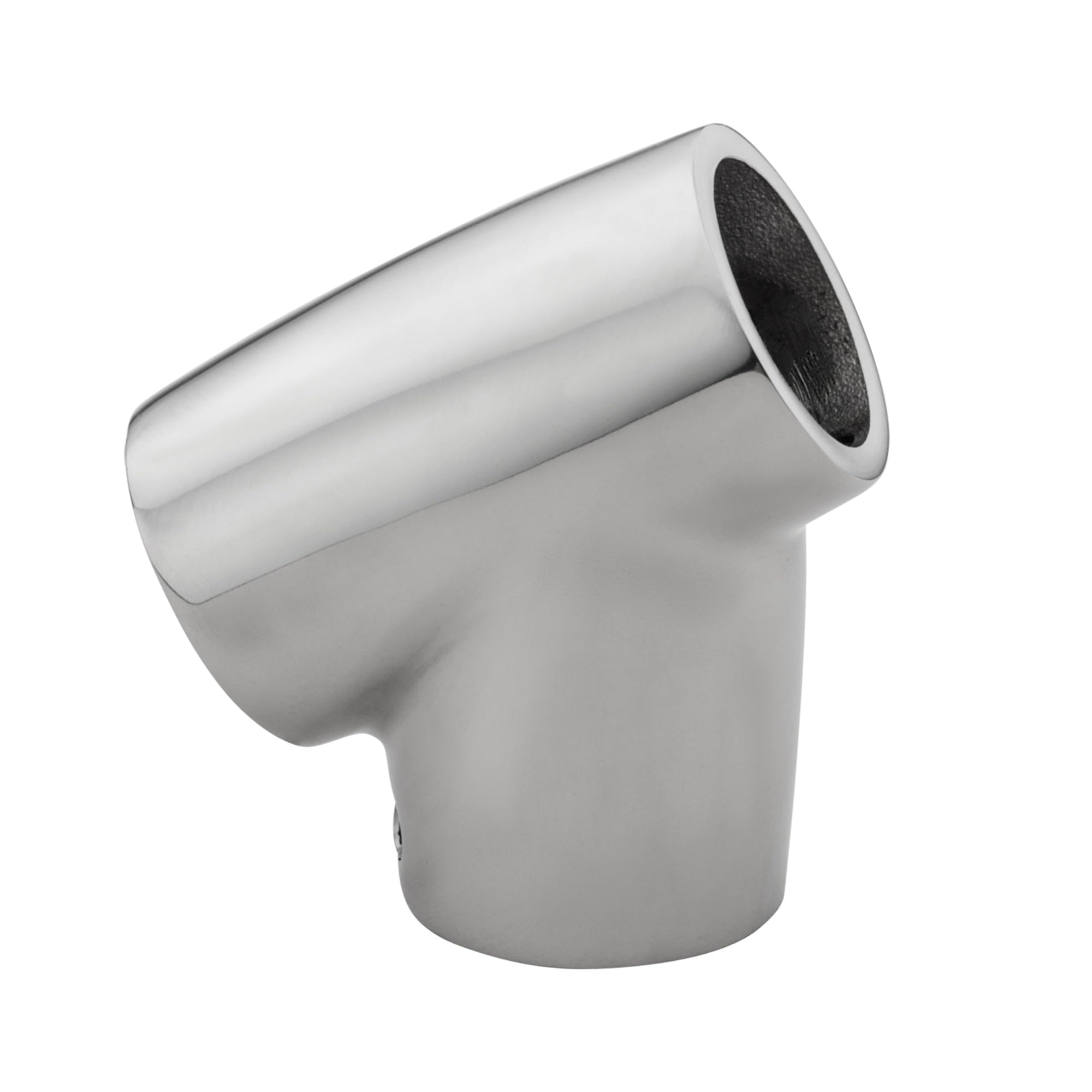 Whitecap Ind 6093C Stainless Steel 60 Degree Universal Tee - 7/8'