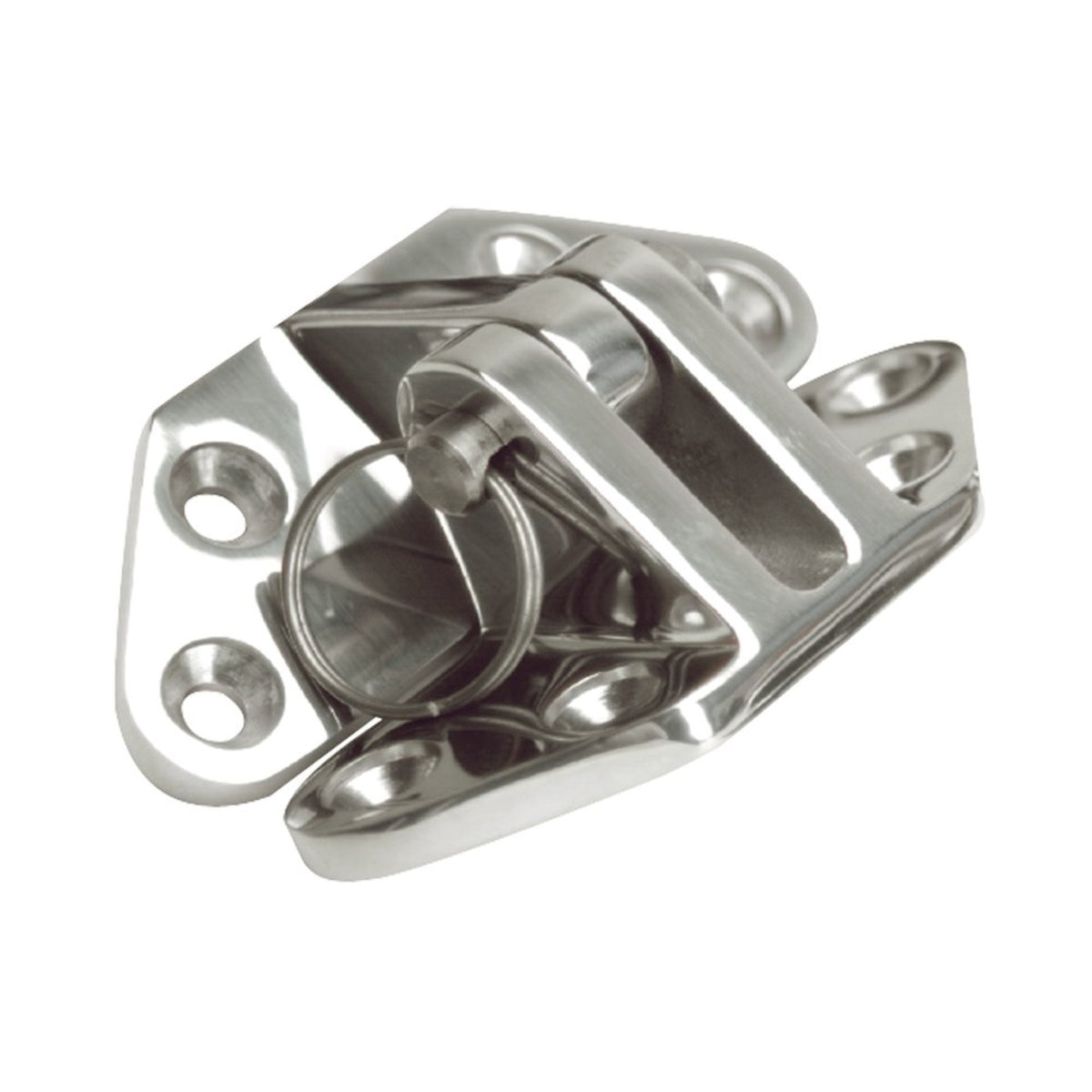 Whitecap Angled Base Hatch Hinge - 316 Stainless Steel - 3' X 2-1/2'