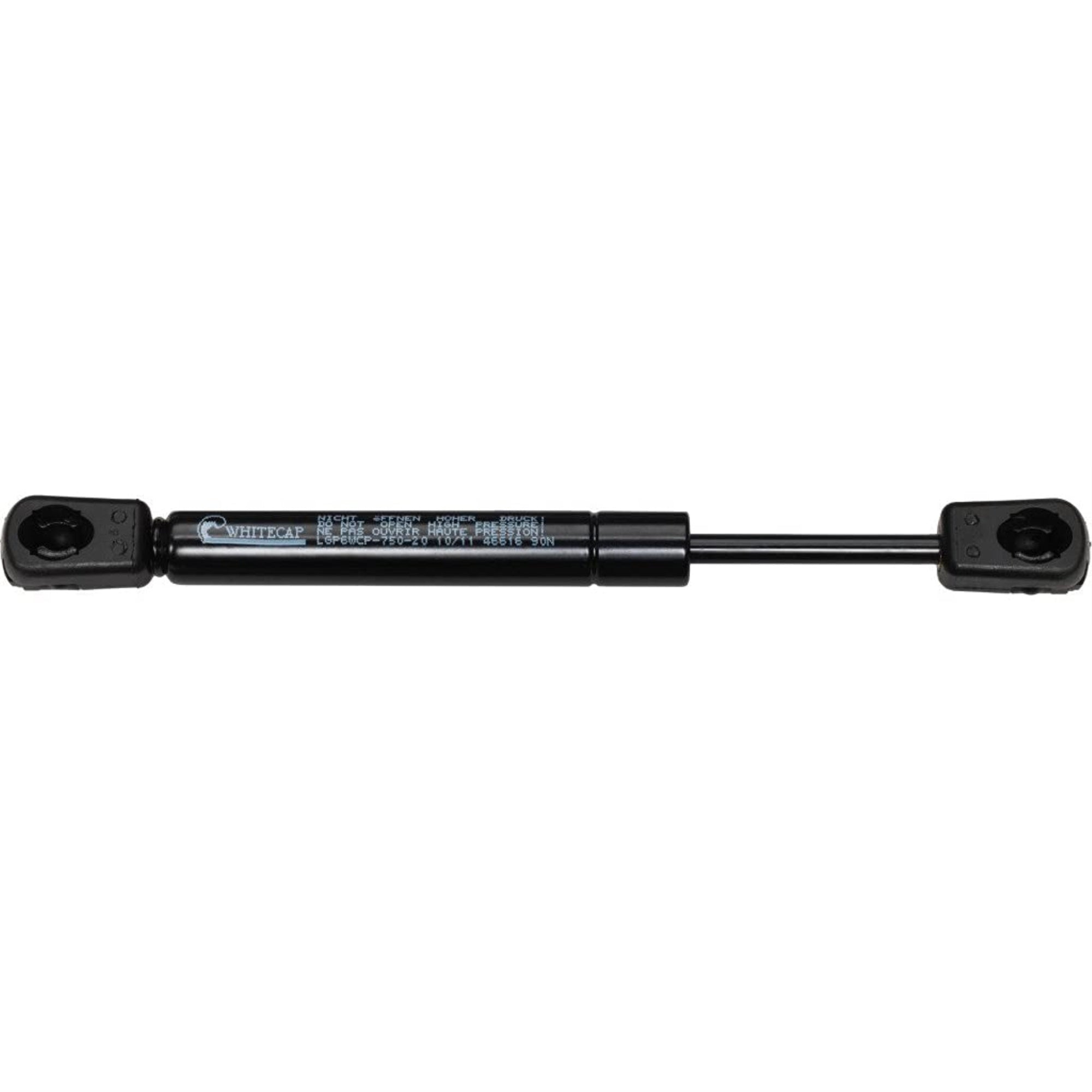 Whitecap Ind Whitecap G-8640C Black Nitrate Gas Spring - 17' Ext X 10.25' Comp, 40 Lbs.