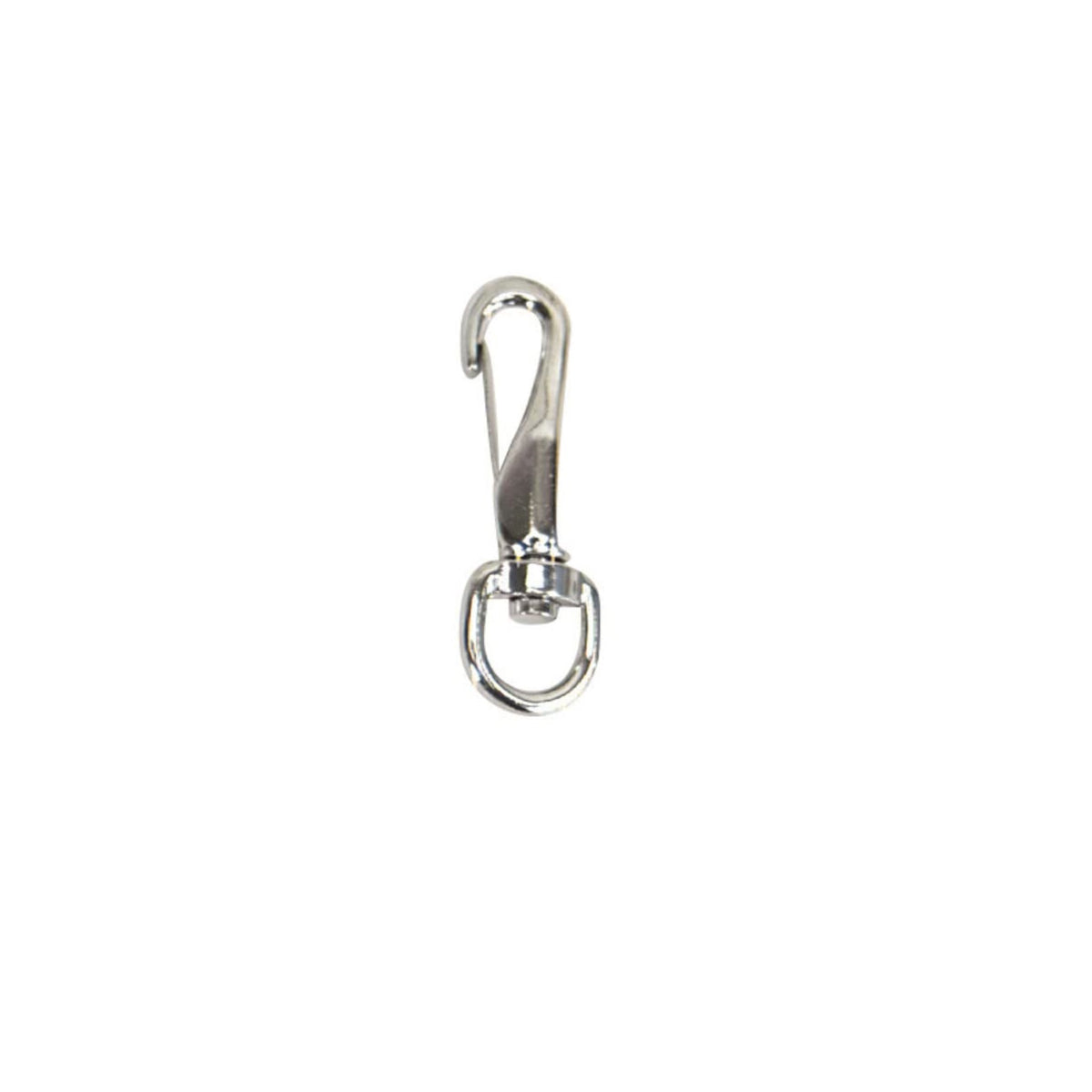 Whitecap S-1131, 3/8' Eye Baby Swivel Snap, Chrome Plated Brass