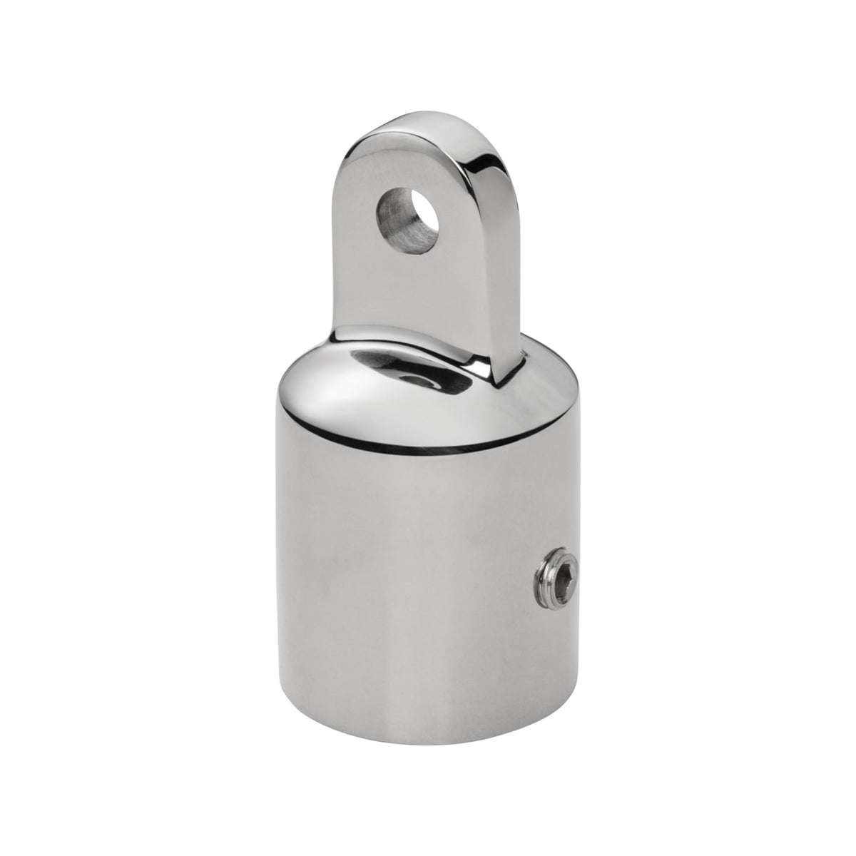 Whitecap Ind Whitecap S-1431C Top Cap With Set Screws - 7/8' Tube X 1/4' Pin, Cp/Zamac