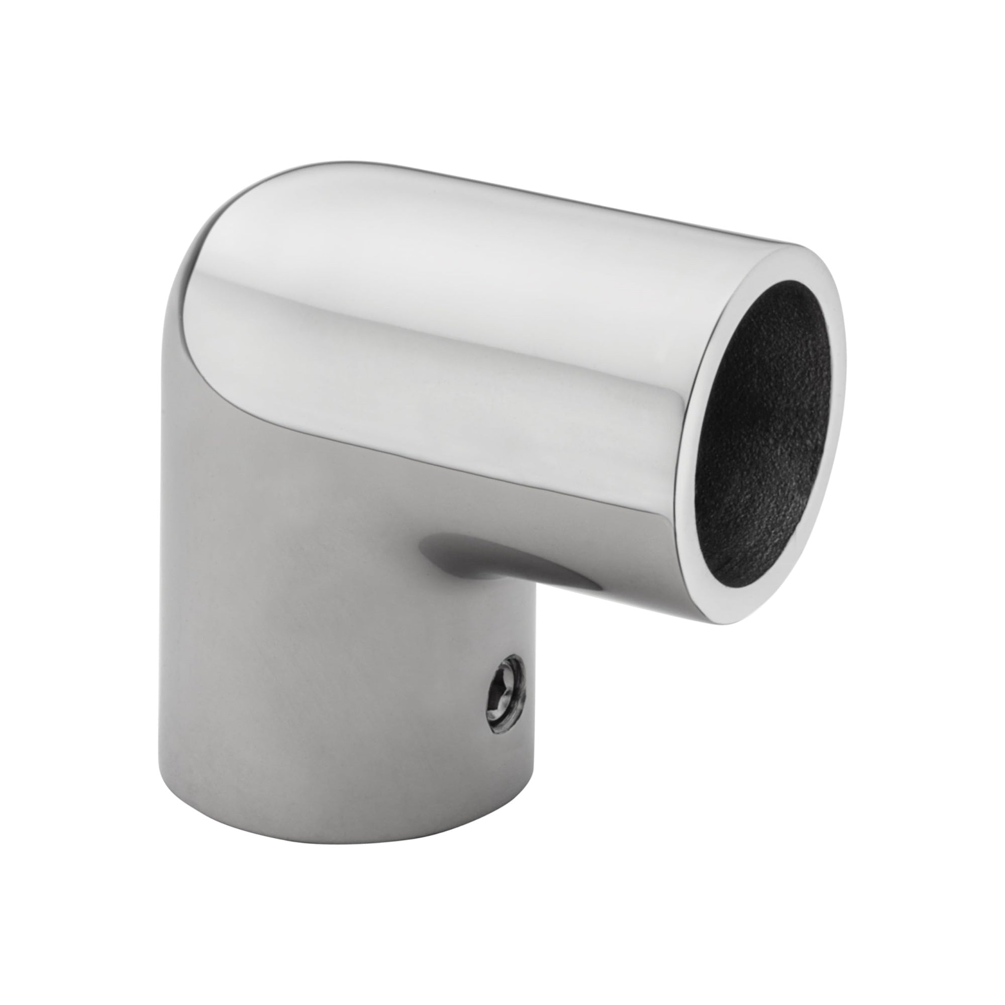 Whitecap S-1491C 90 Elbow Rail Fitting - 7/8', Cp/Zamac