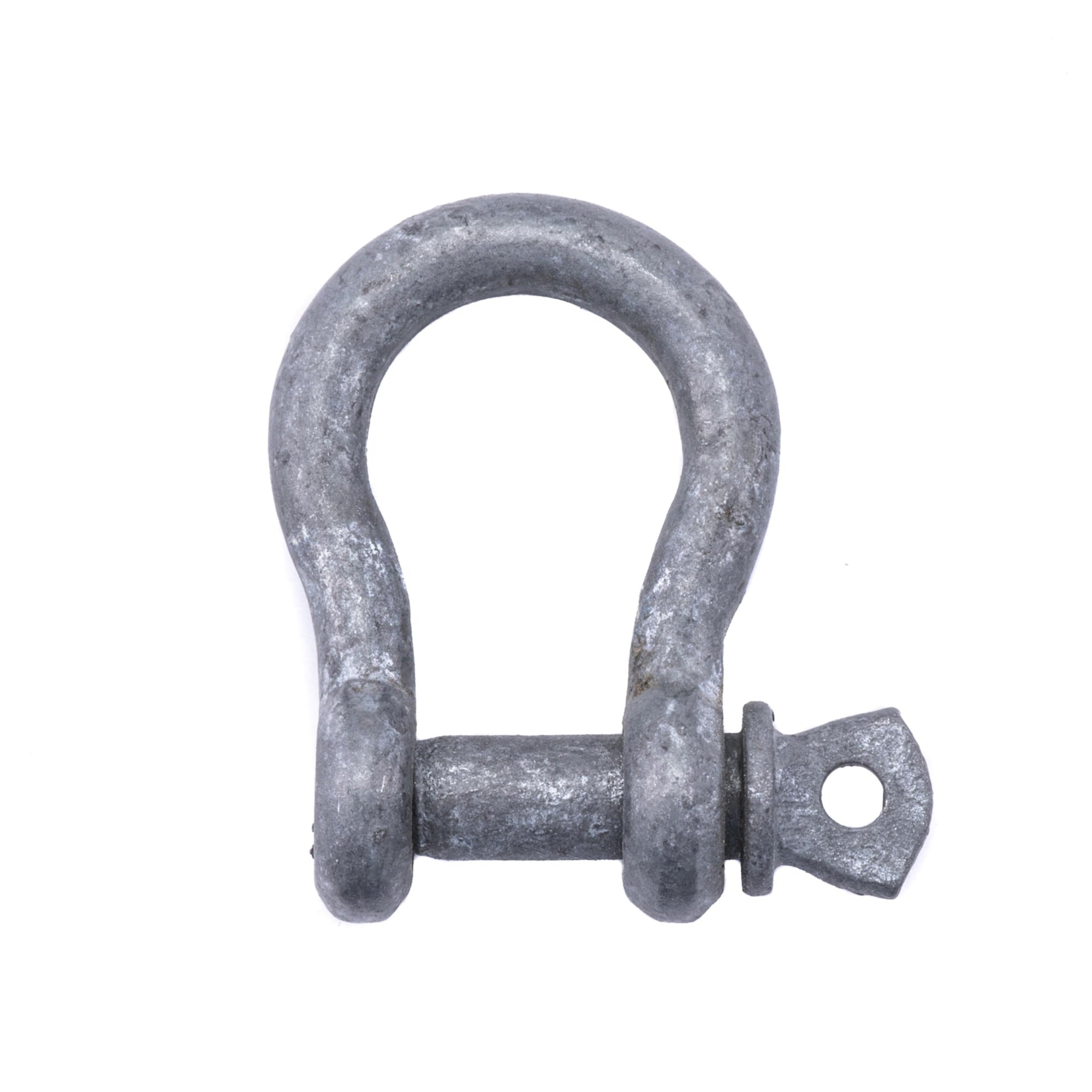 Whitecap Industries S-1530P Galvanized Steel Shackle - 1/4' Rope Size