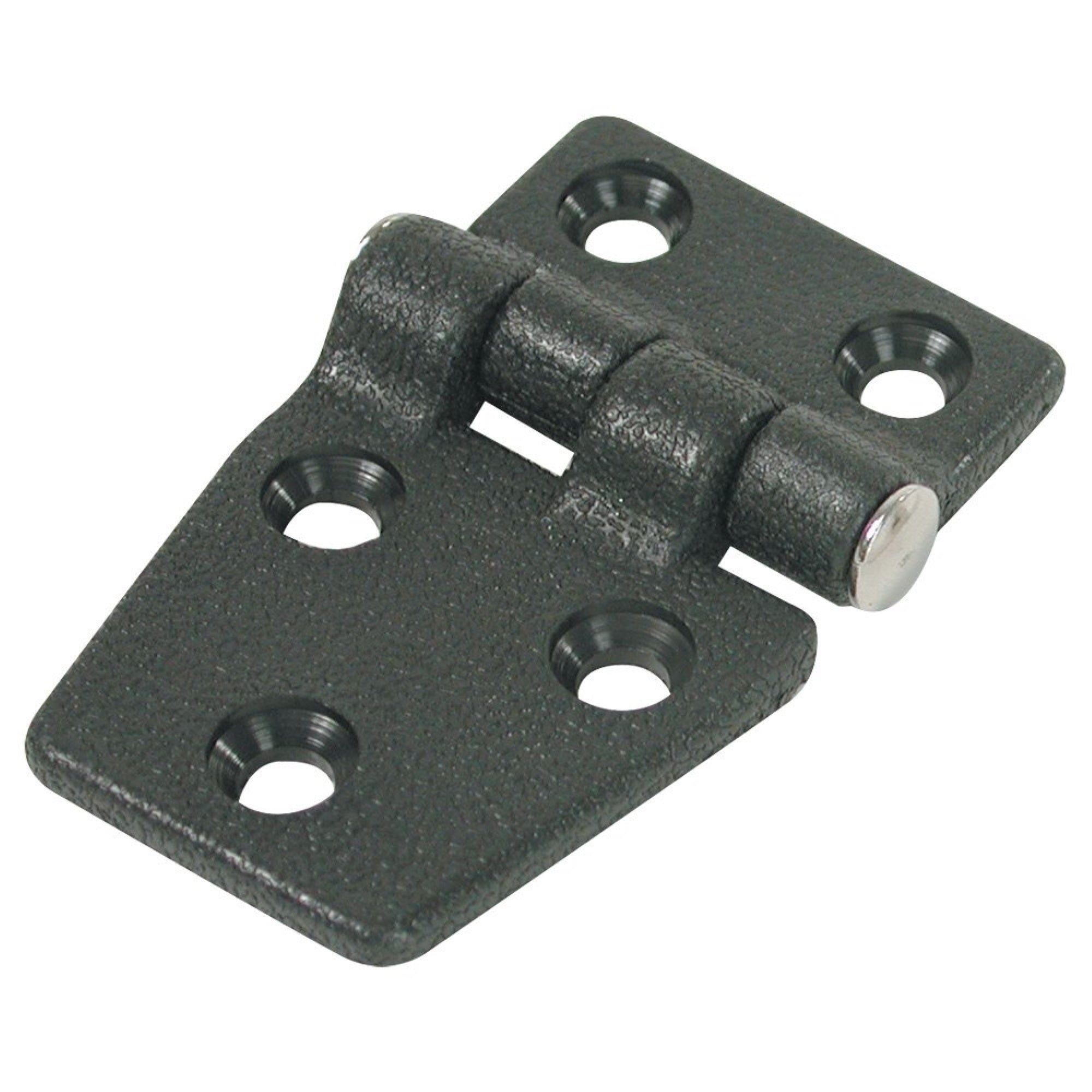 Whitecap Shortside Door Hinge - Black Nylon - 1-3/8' X 2-1/4'