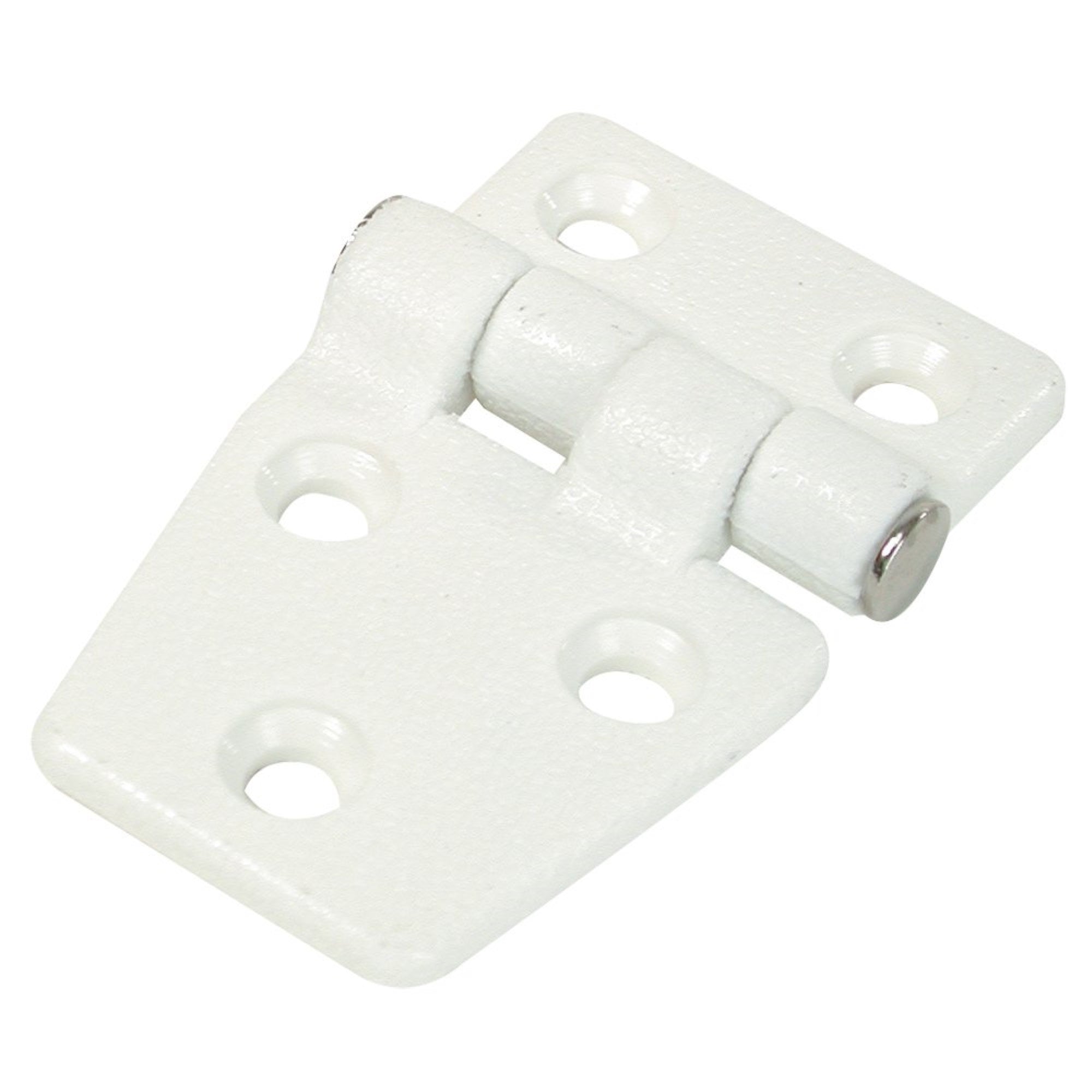 Whitecap Shortside Door Hinge - White Nylon - 1-3/8' X 2-1/4'