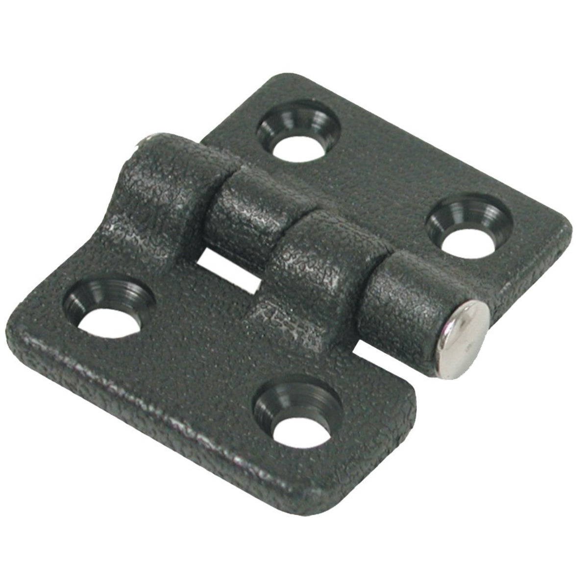 Whitecap Butt Hinge - Black Nylon - 1-1/2' X 1-3/8'