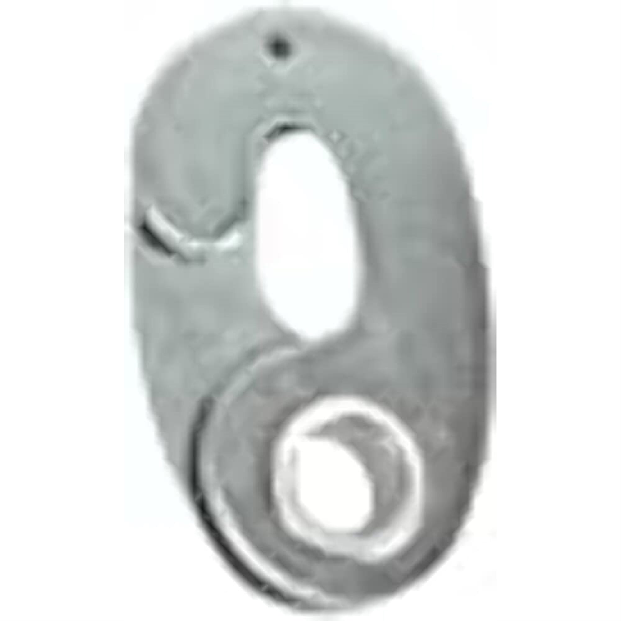 Whitecap S-4042, 3-1/8' Long Long Scissor Hook 5000Lb. Rated, Galvanized Steel