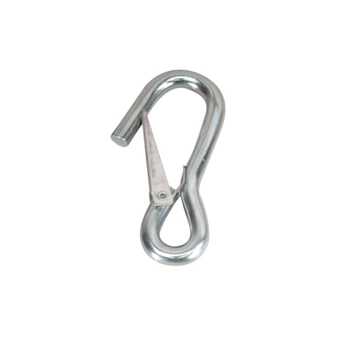 Whitecap S-4043, 4-1/16' Long Spring Hook, Galvanized Steel